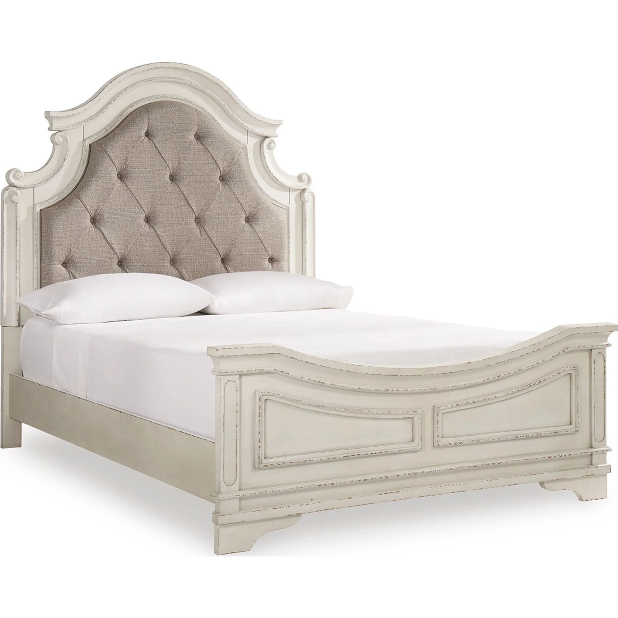 Realyn Panel Bed - White - Image 53