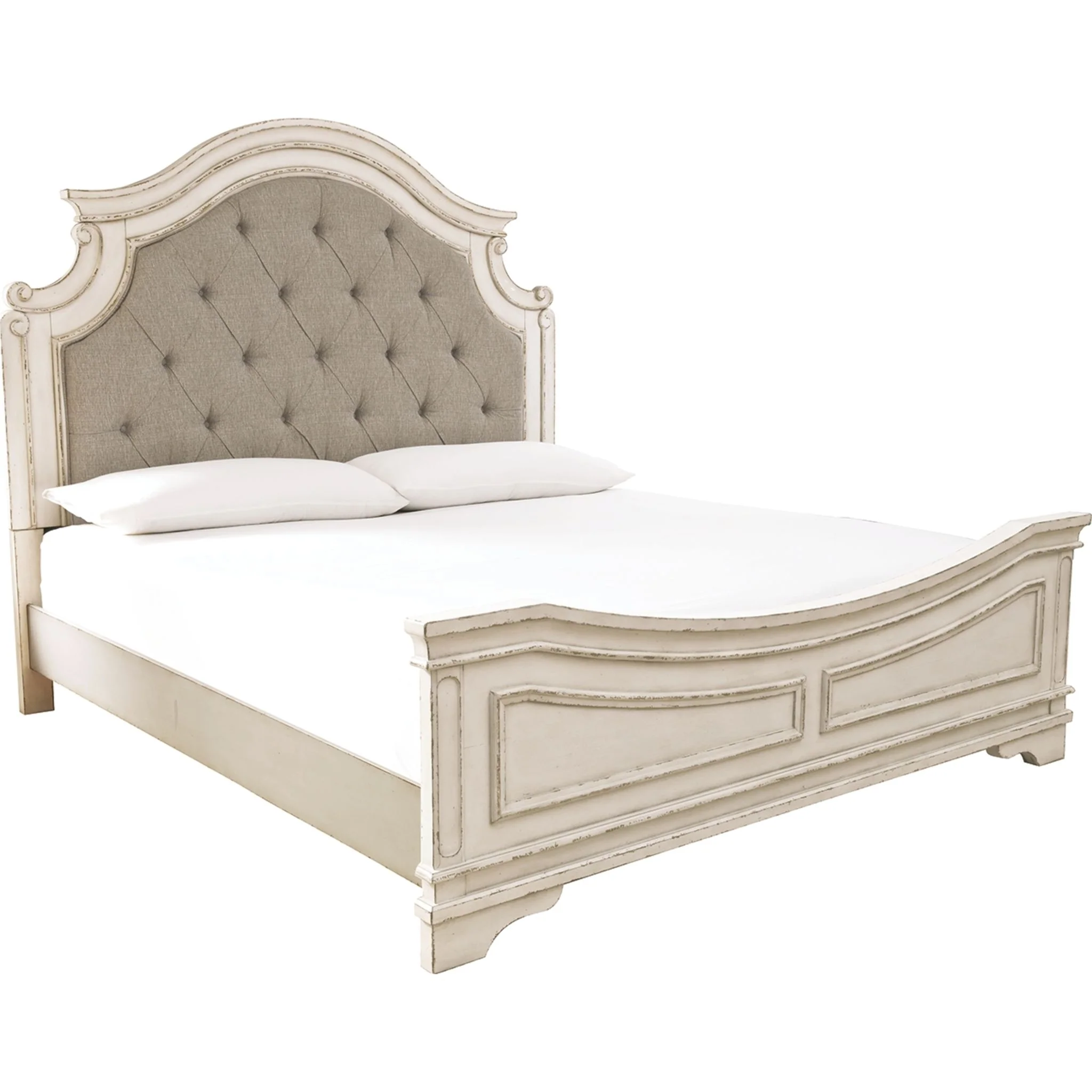Realyn Panel Bed - White - Image 67