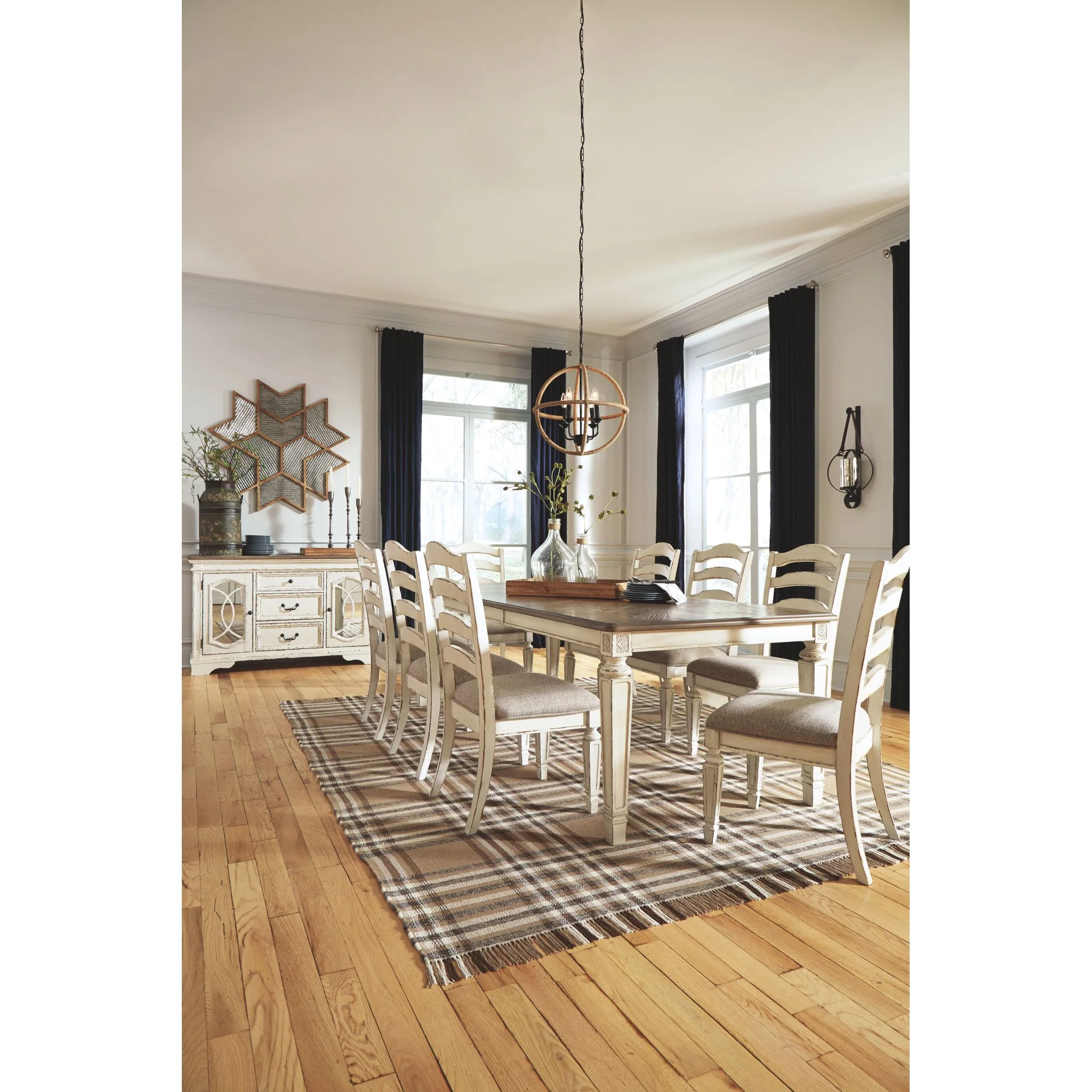 Realyn Dining Extension Table - Chipped White - (D743-45) - Image 10
