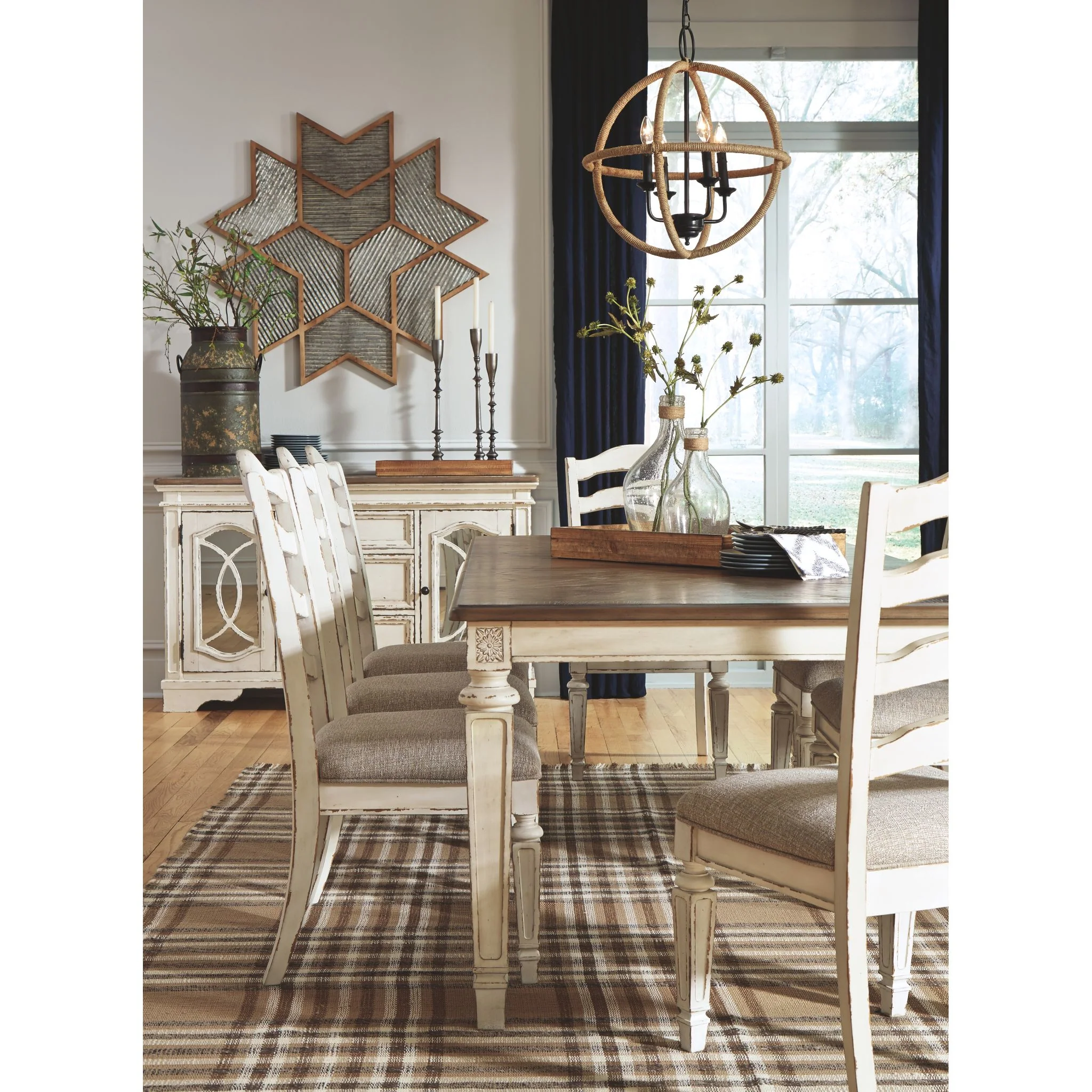 Realyn Dining Extension Table - Chipped White - (D743-45) - Image 11