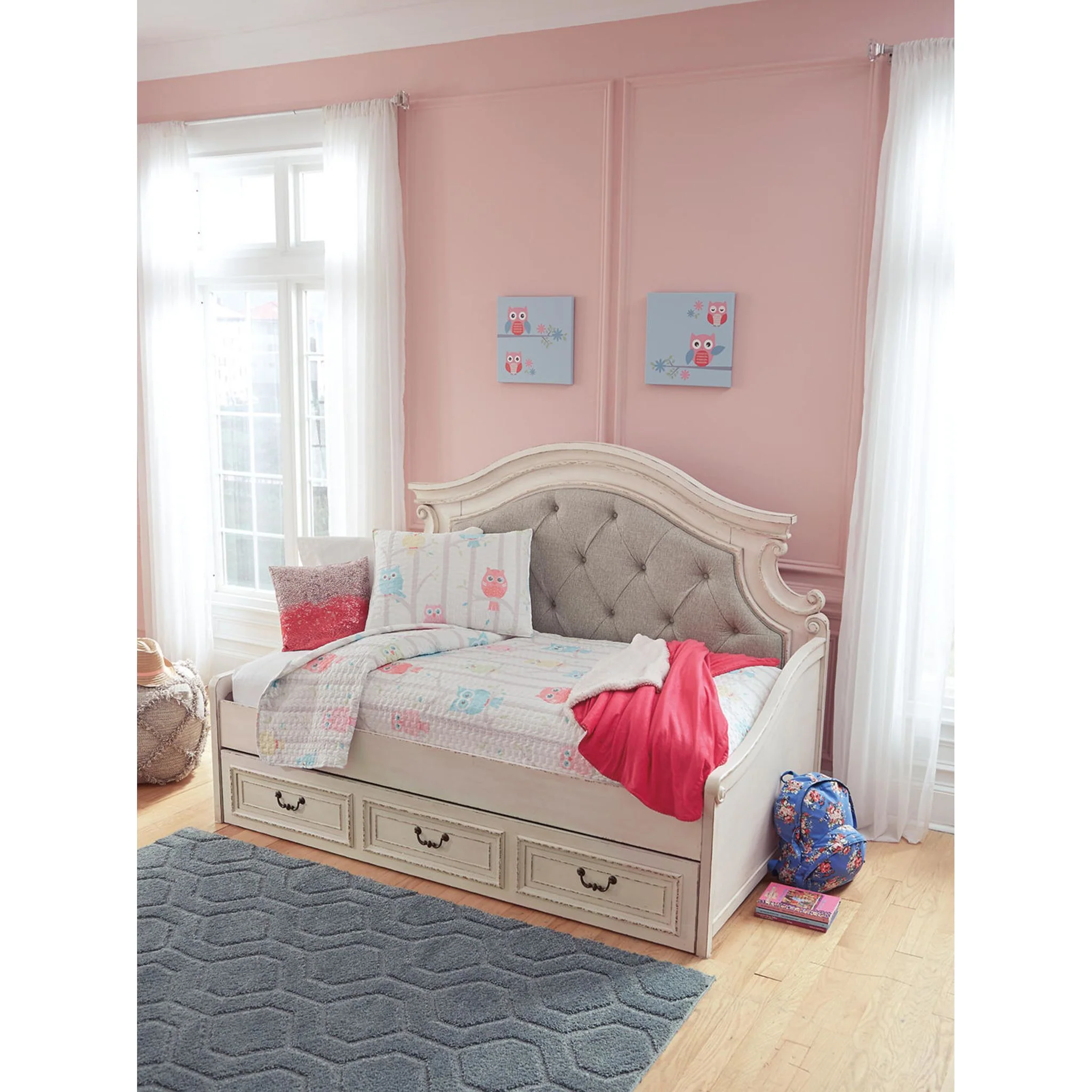 Realyn Twin Daybed - Chipped White - Image 17