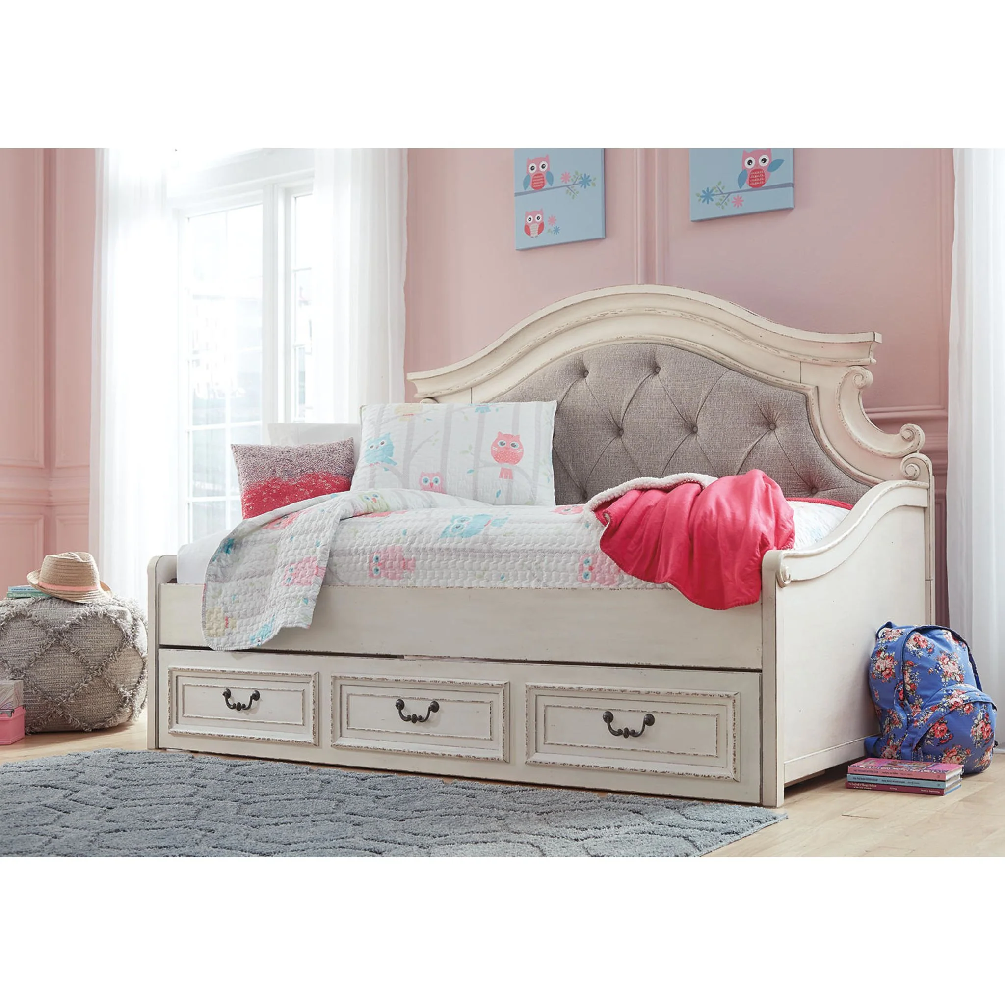 Realyn Twin Daybed - Chipped White - Image 18