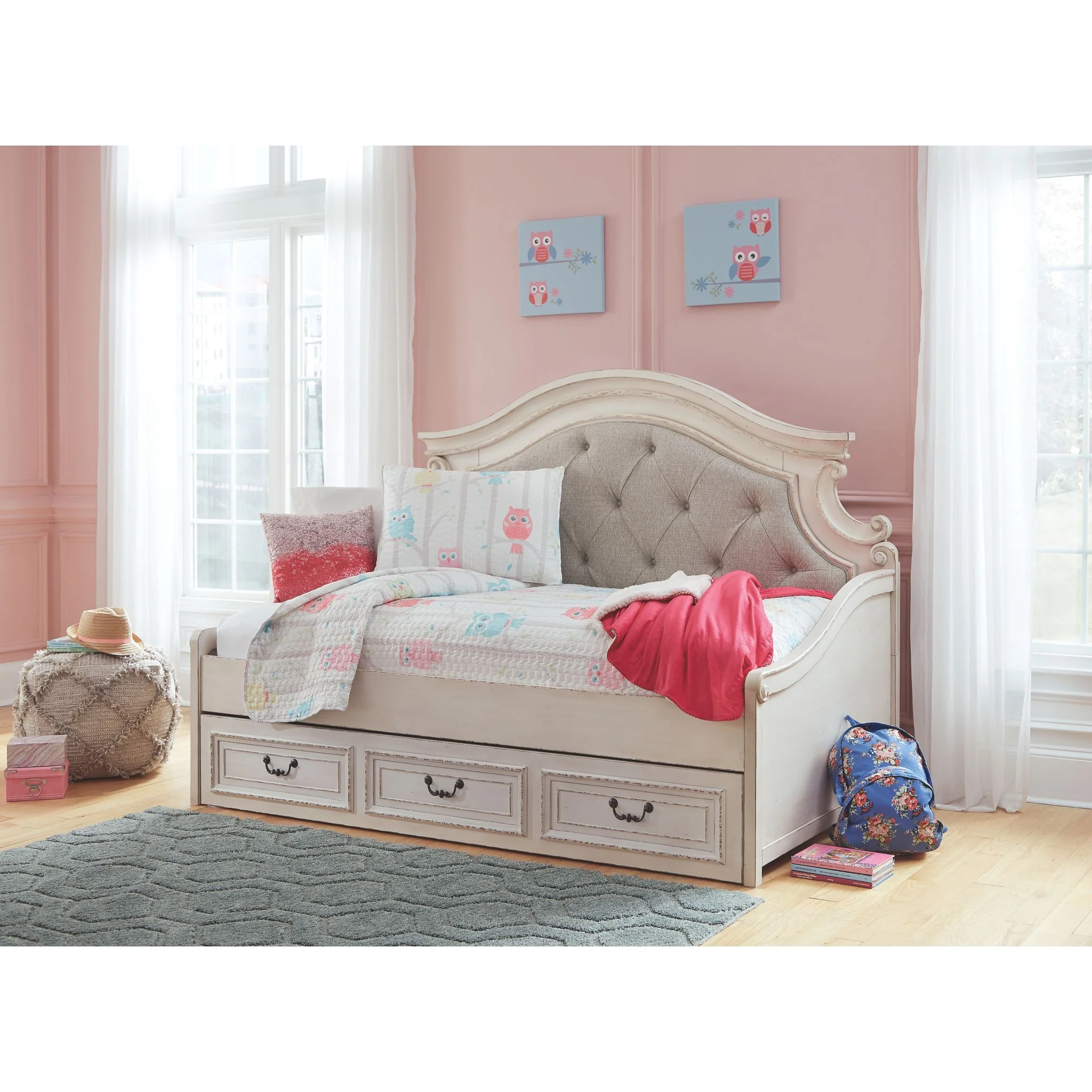 Realyn Twin Daybed - Chipped White - Image 2