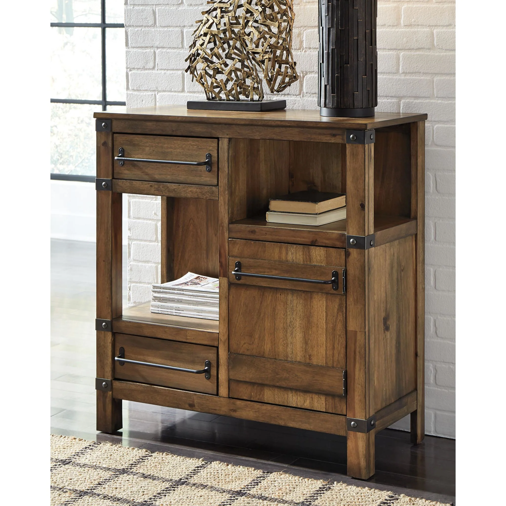 Regents Park Accent Cabinet - Brown - Image 7