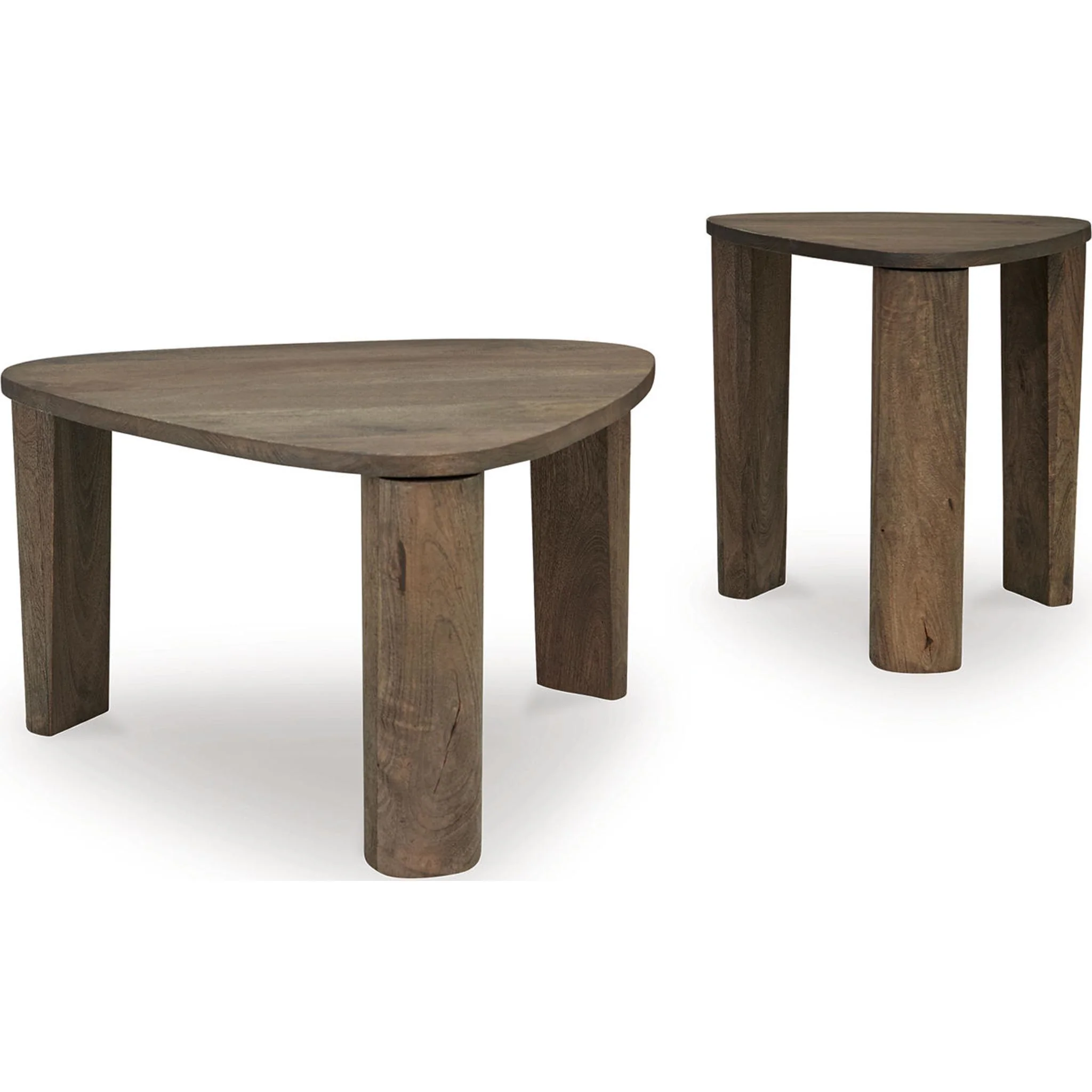 Reidport Accent Table (Set of 2) - Grayish Brown