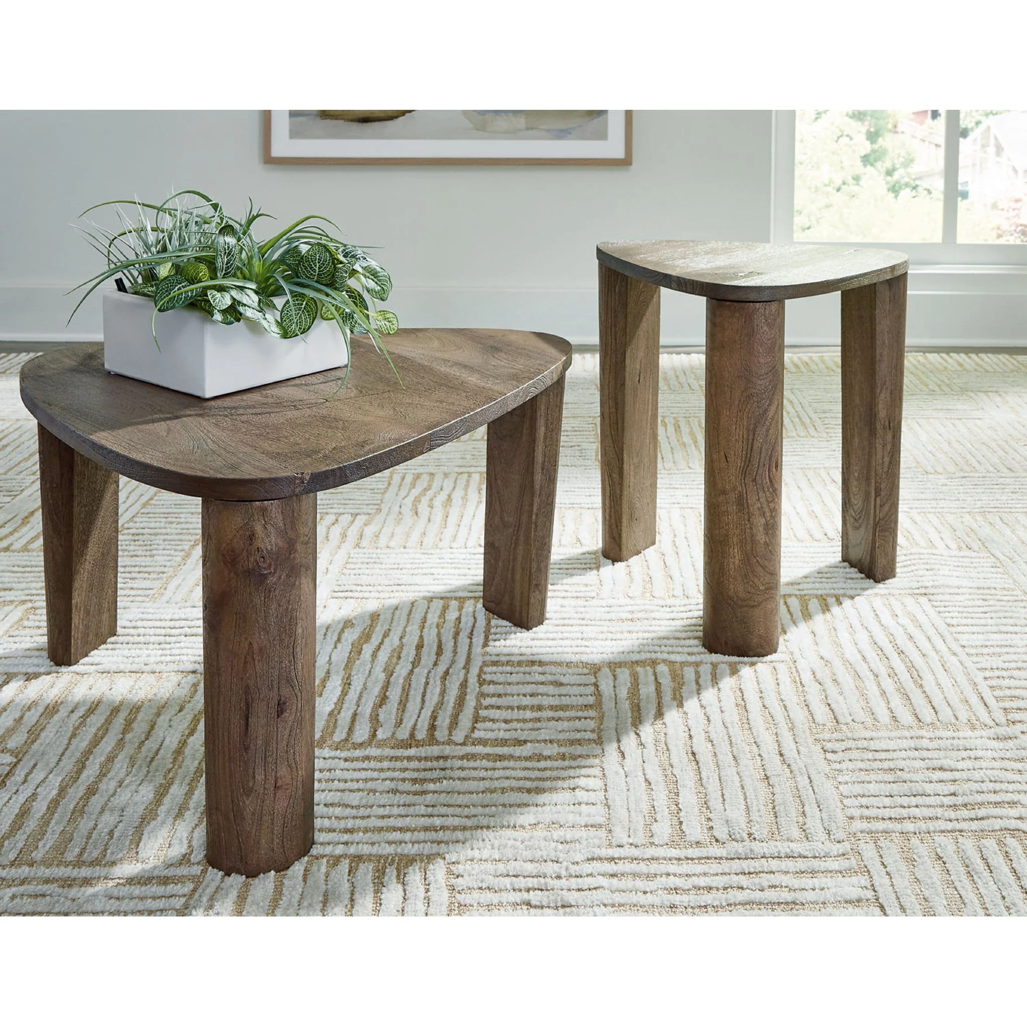 Reidport Accent Table (Set of 2) - Grayish Brown - Image 43