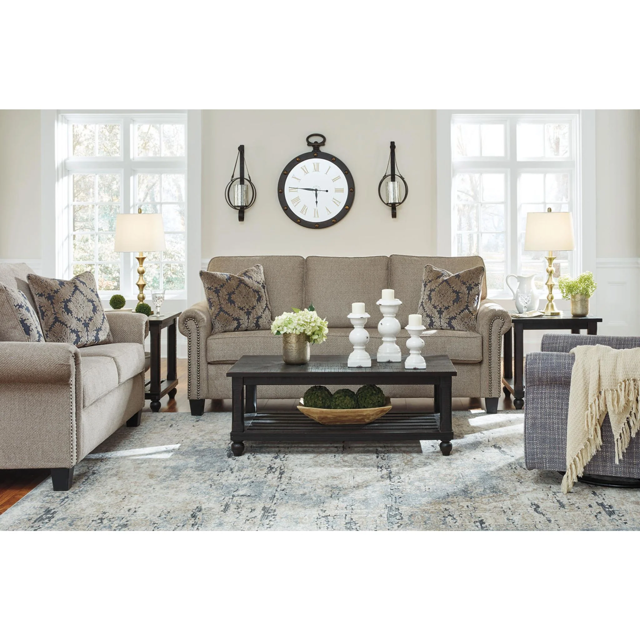 Renley Swivel Glider - Ash - Image 20