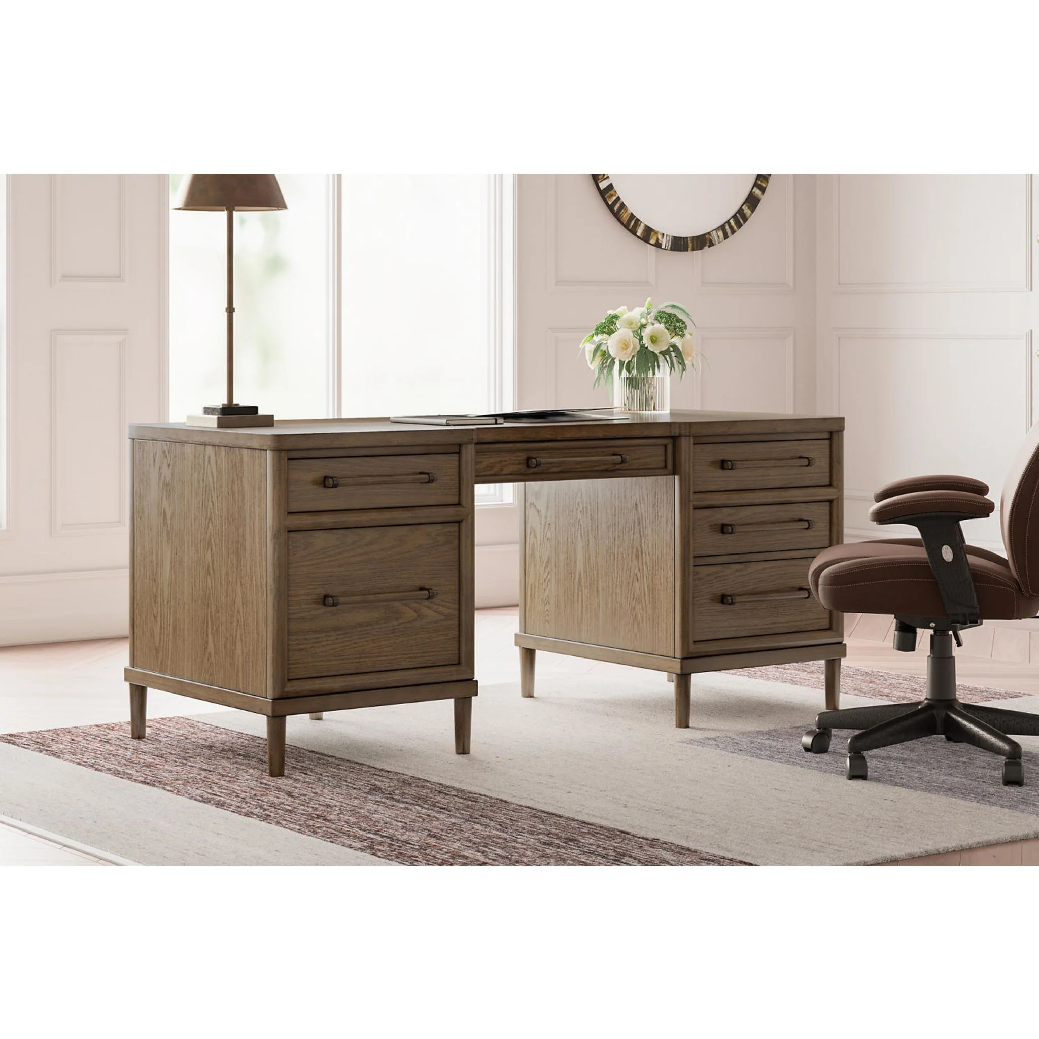 Roanhowe Desk - Brown - Image 10