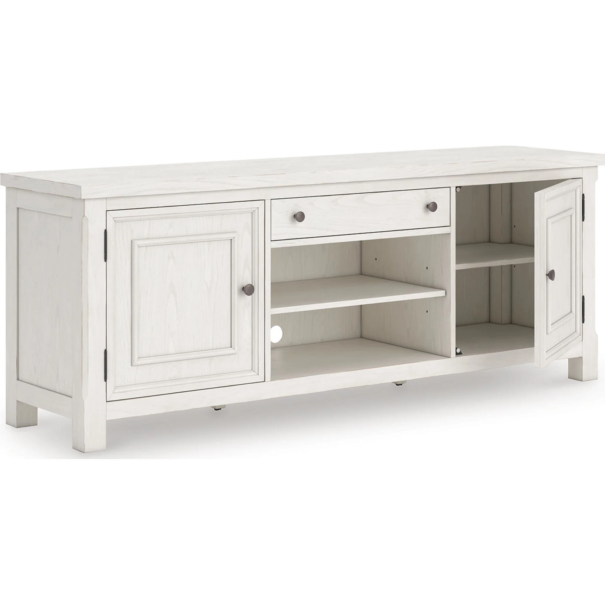 Robbinsdale 72" TV Stand - Antique White - Image 3