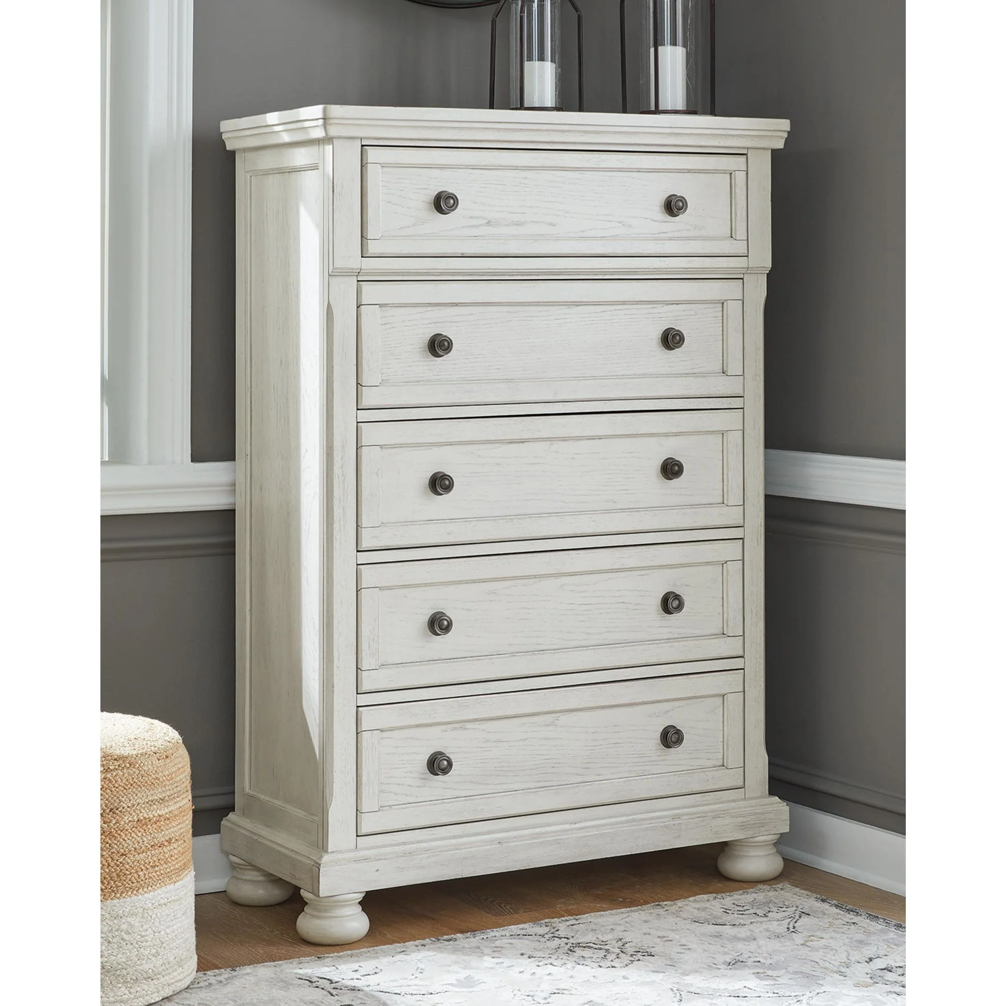 Robbinsdale Chest - Antique White - Image 11