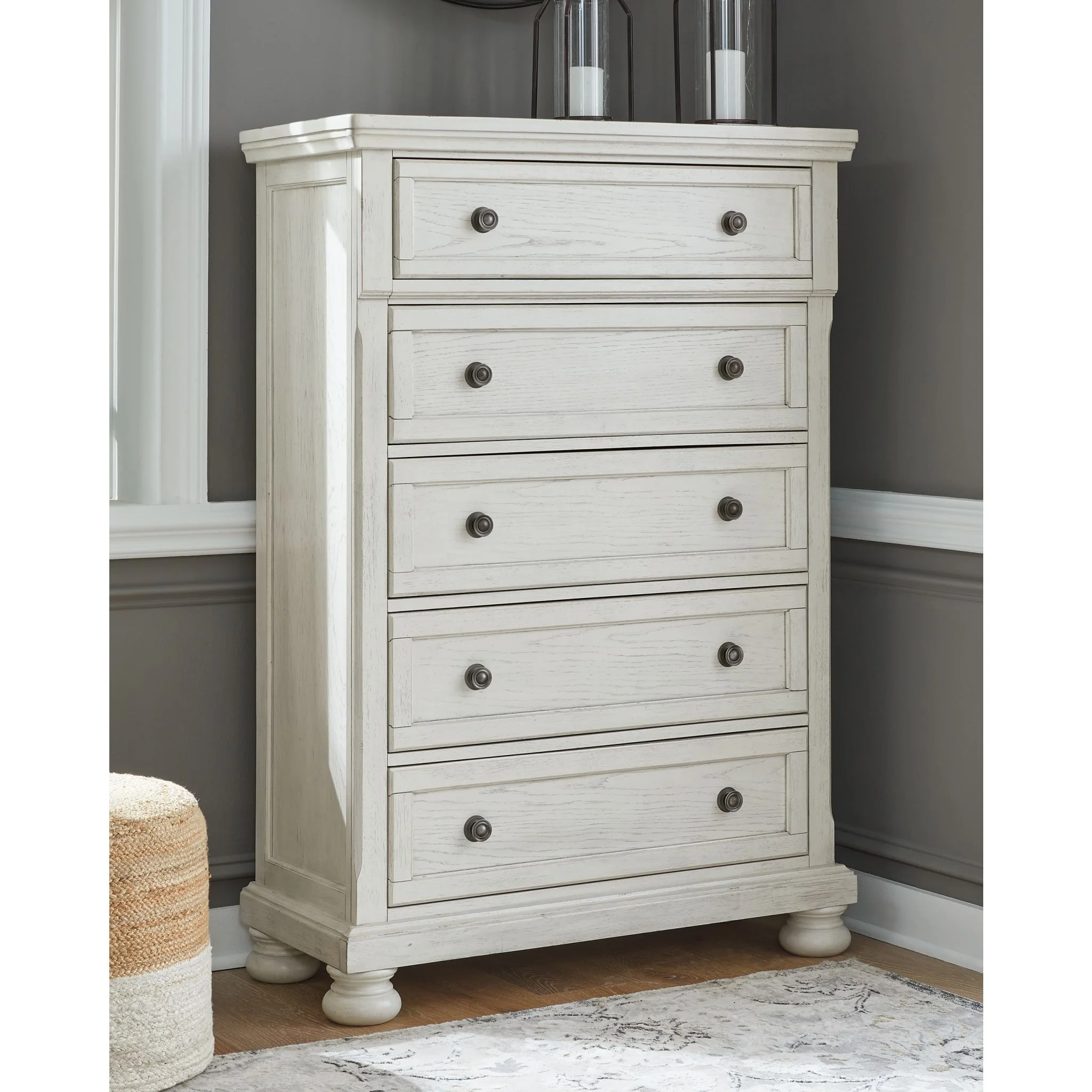 Robbinsdale Chest - Antique White - Image 2