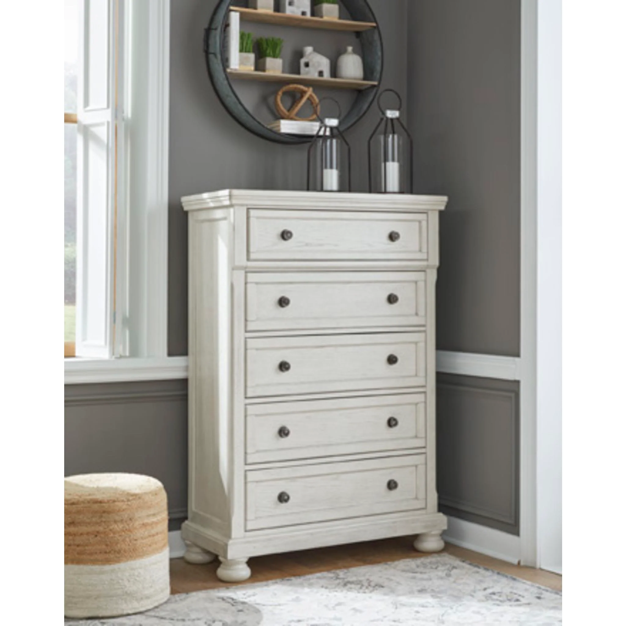 Robbinsdale Chest - Antique White - Image 8