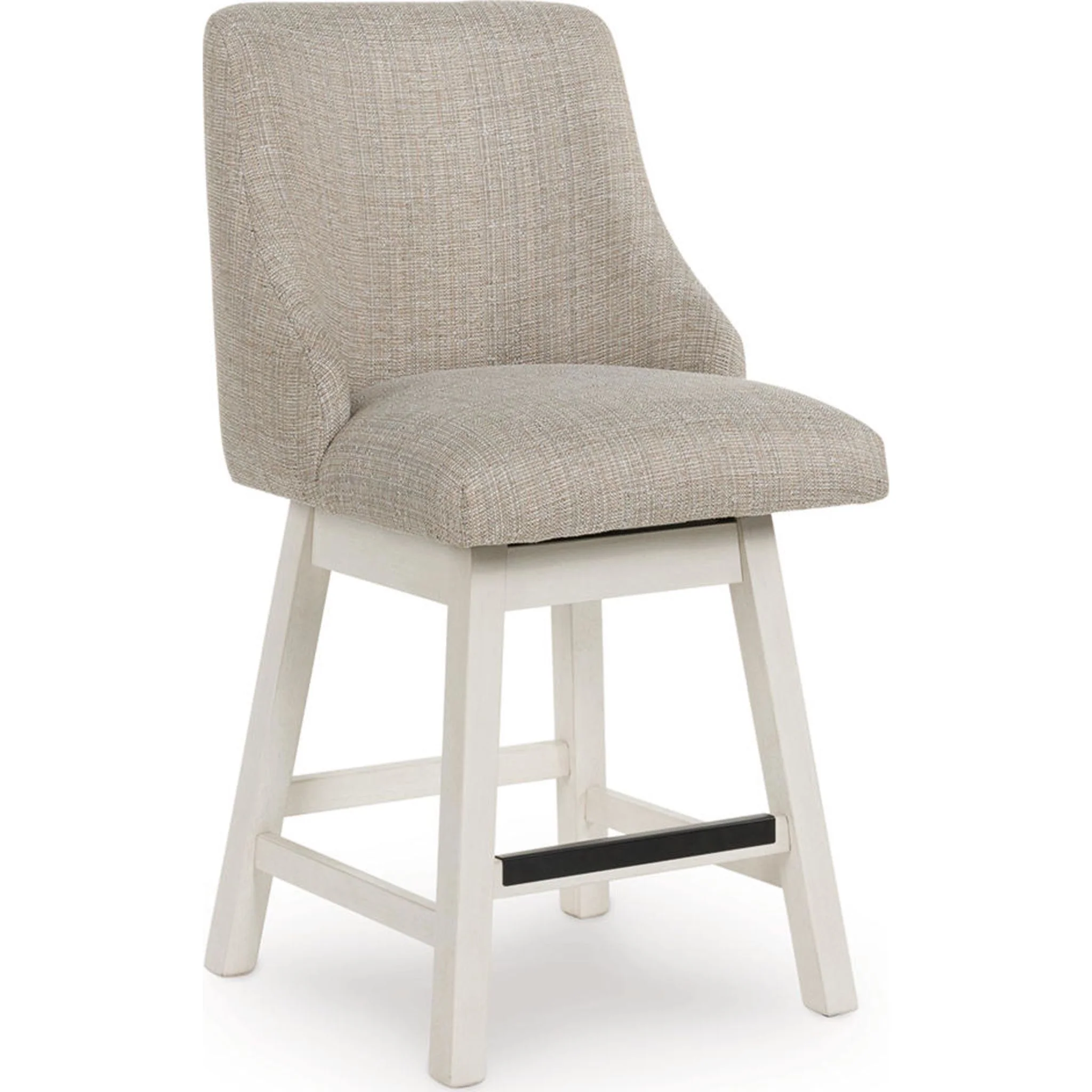 Robbinsdale Counter Height Stool - Antique White - (D642-324)