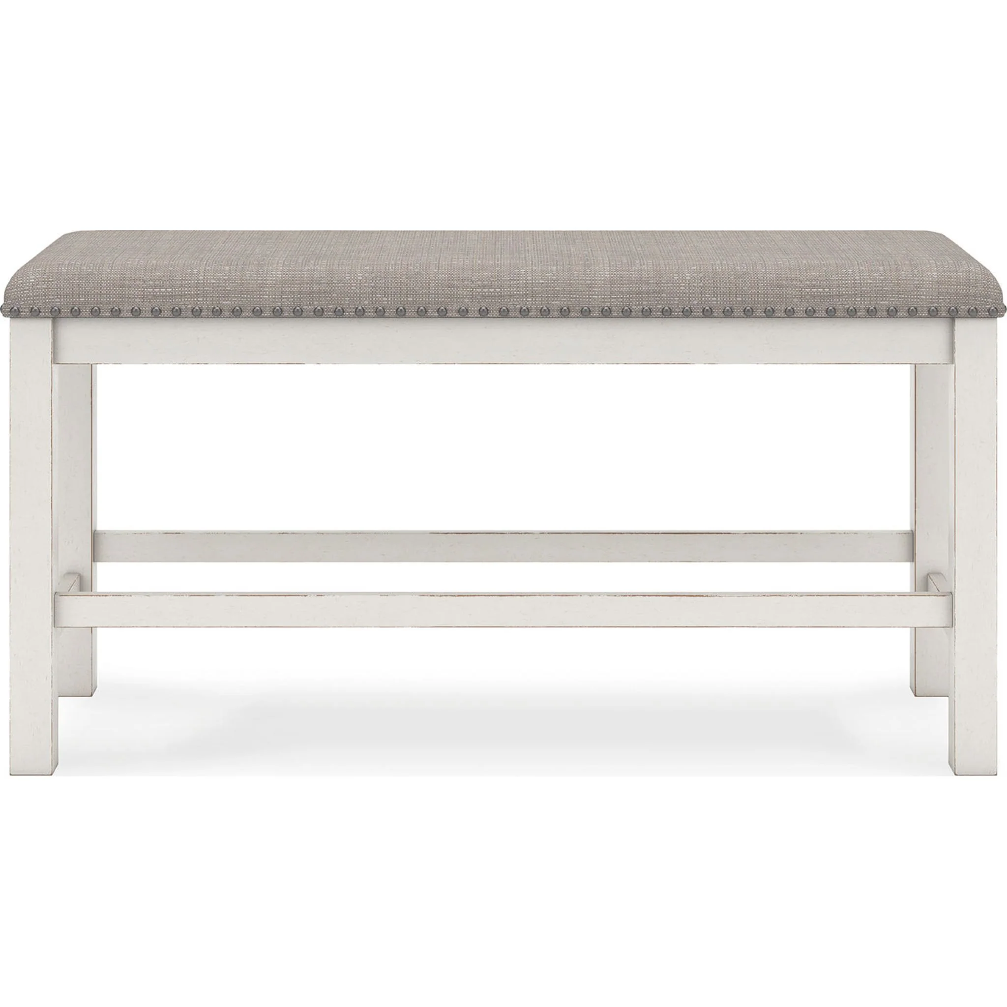 Robbinsdale Counter Height Bench - Antique White - (D642-09) - Image 14