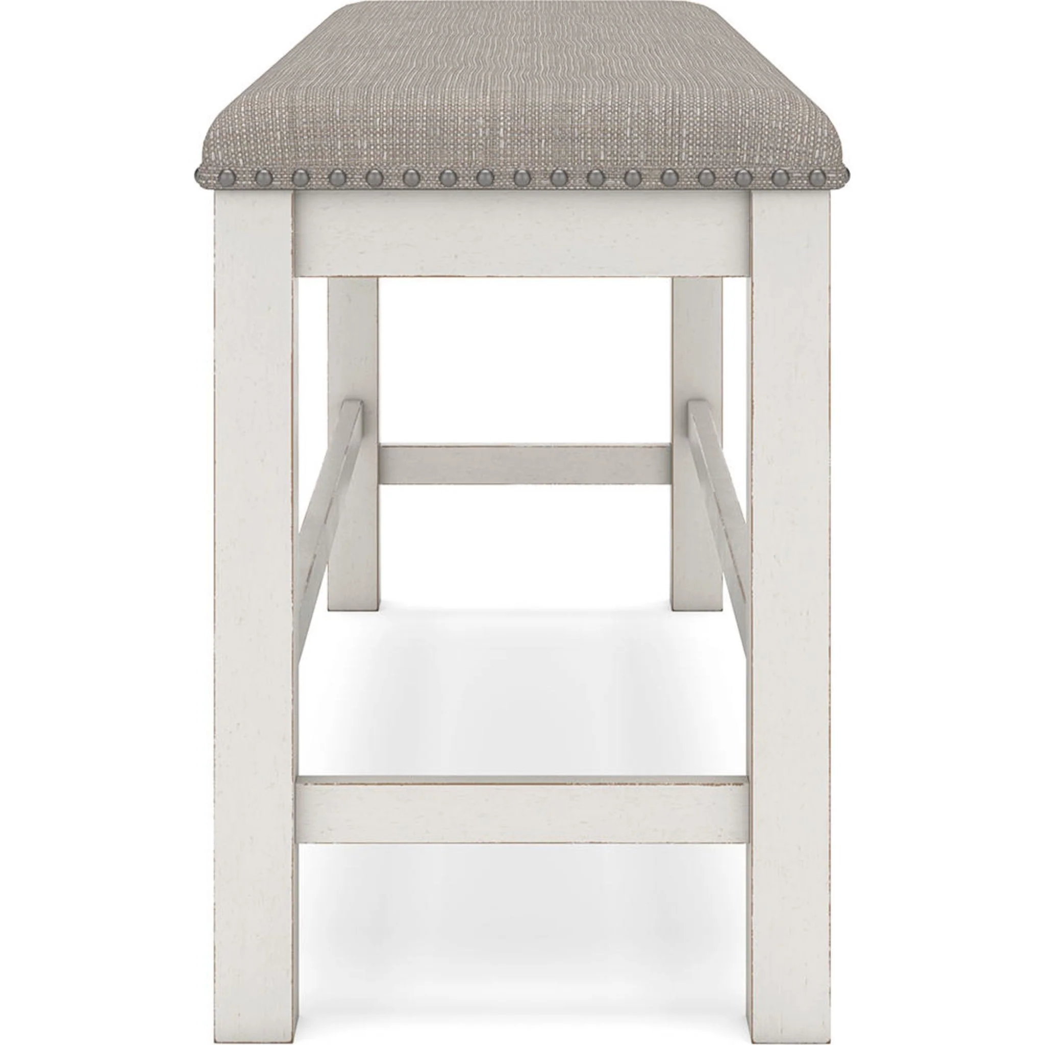 Robbinsdale Counter Height Bench - Antique White - (D642-09) - Image 15