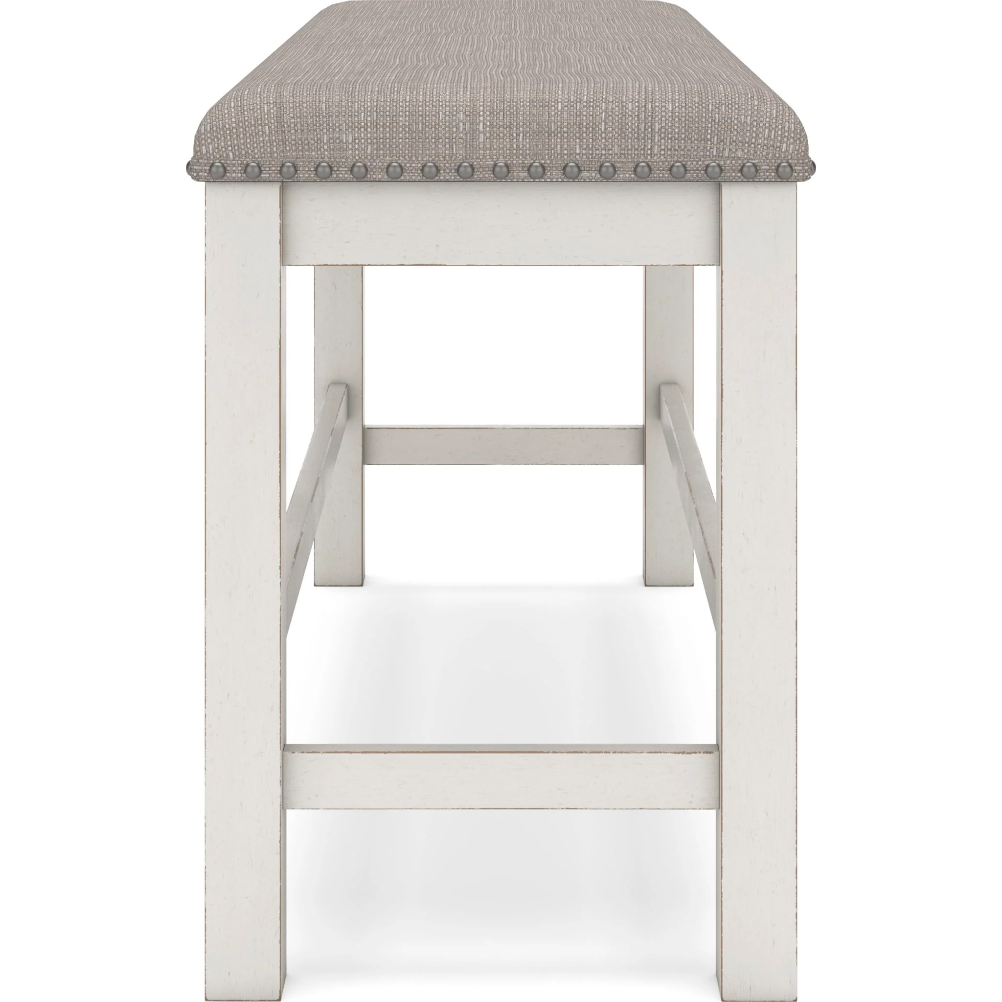 Robbinsdale Counter Height Bench - Antique White - (D642-09) - Image 4