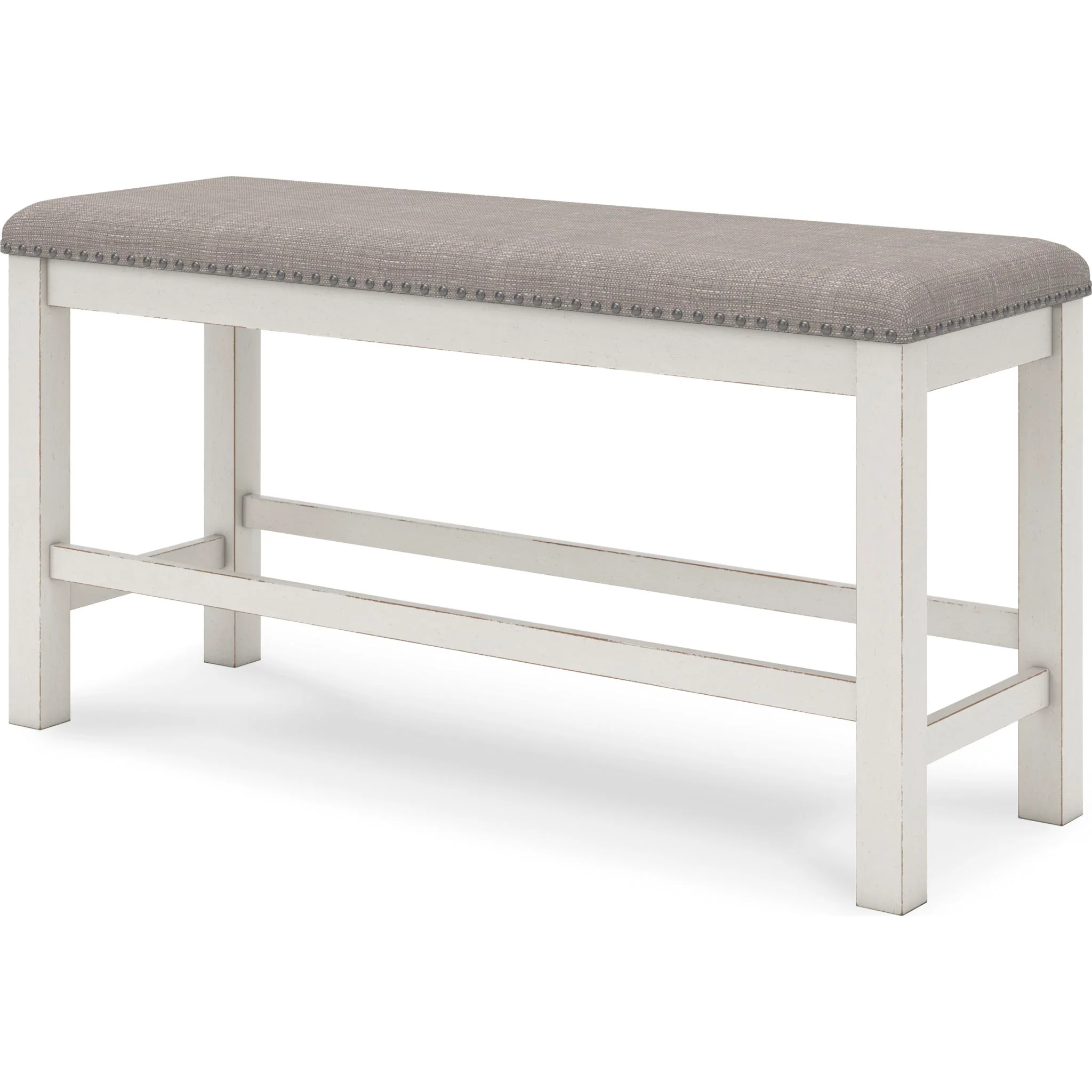 Robbinsdale Counter Height Bench - Antique White - (D642-09) - Image 5