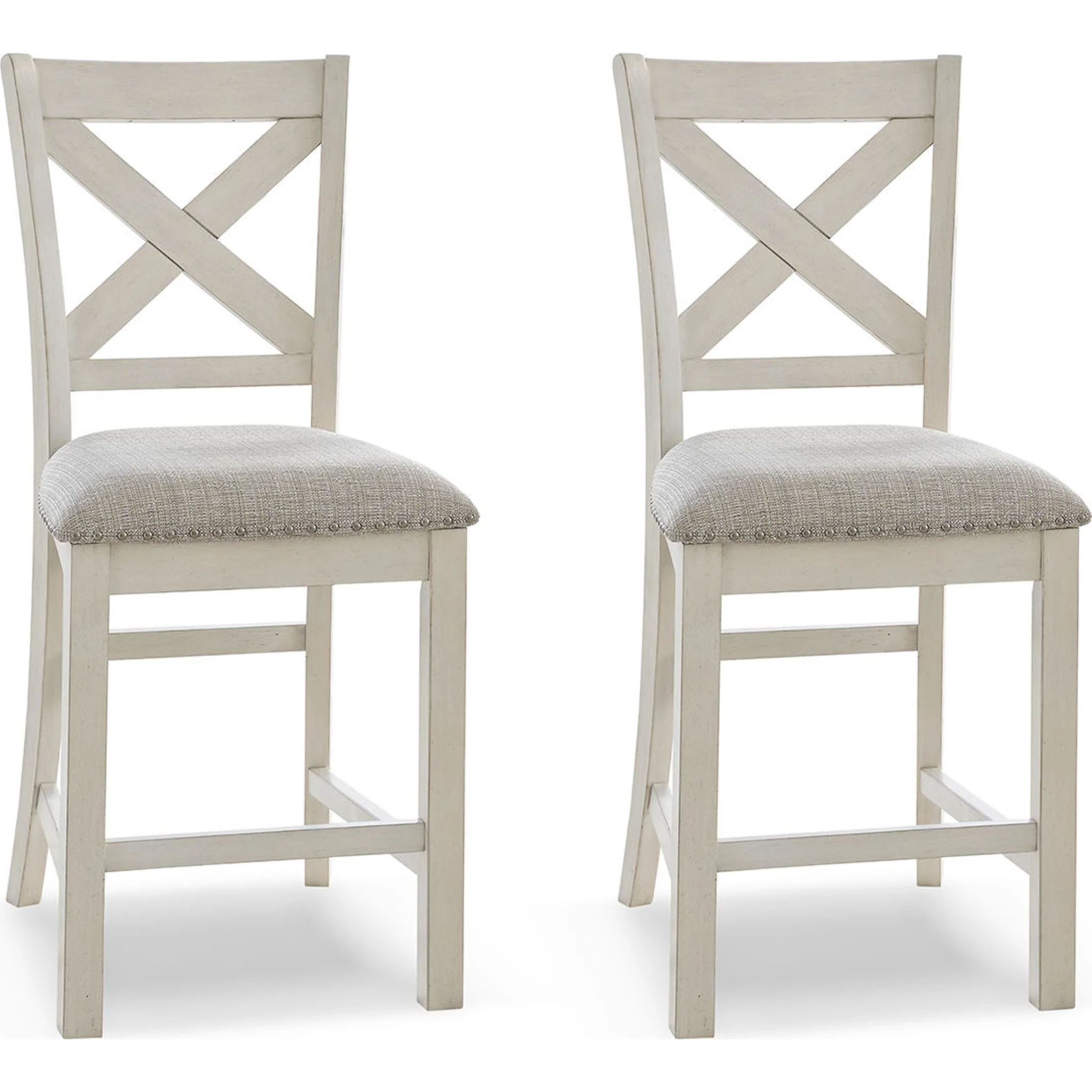 Robbinsdale Counter Height Stool - Antique White - (D642-124) - Image 18