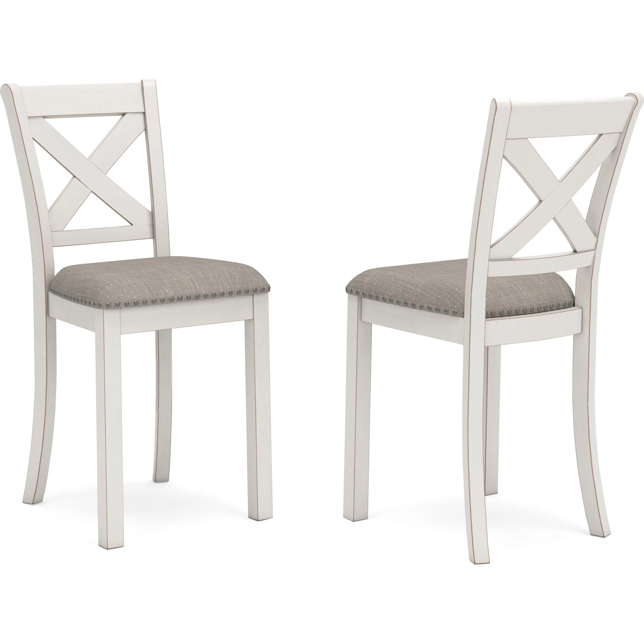 Robbinsdale Counter Height Stool - Antique White - (D642-124) - Image 8