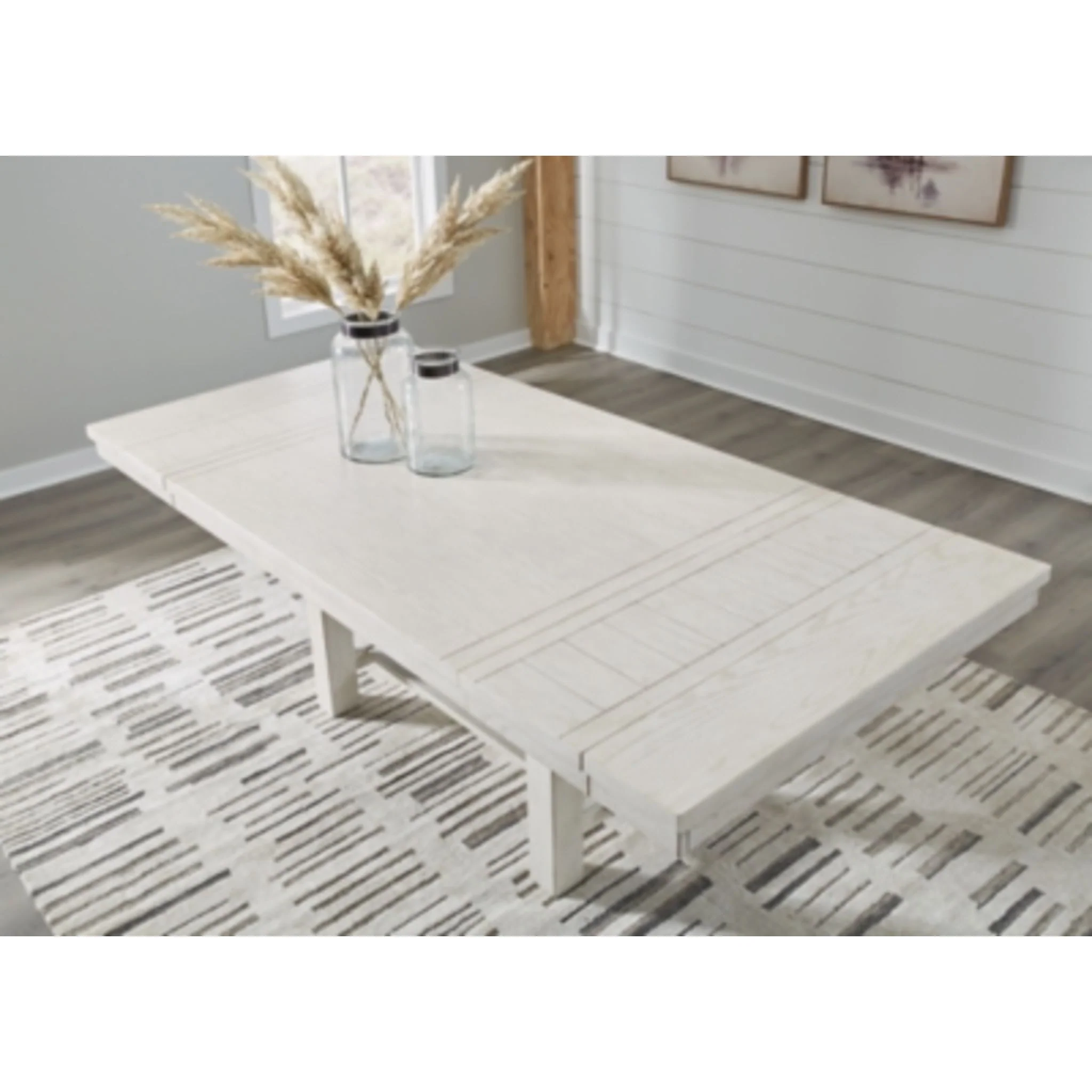 Robbinsdale Dining Extension Table - Antique White - (D642-45) - Image 6