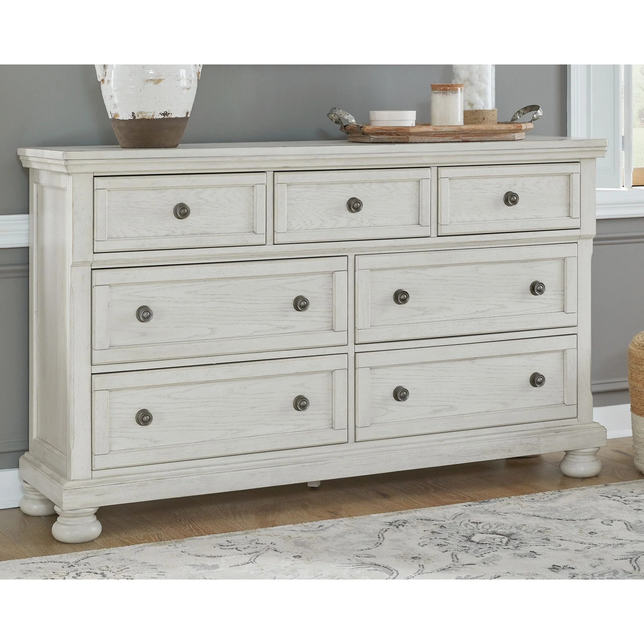 Robbinsdale Dresser - Antique White - Image 2