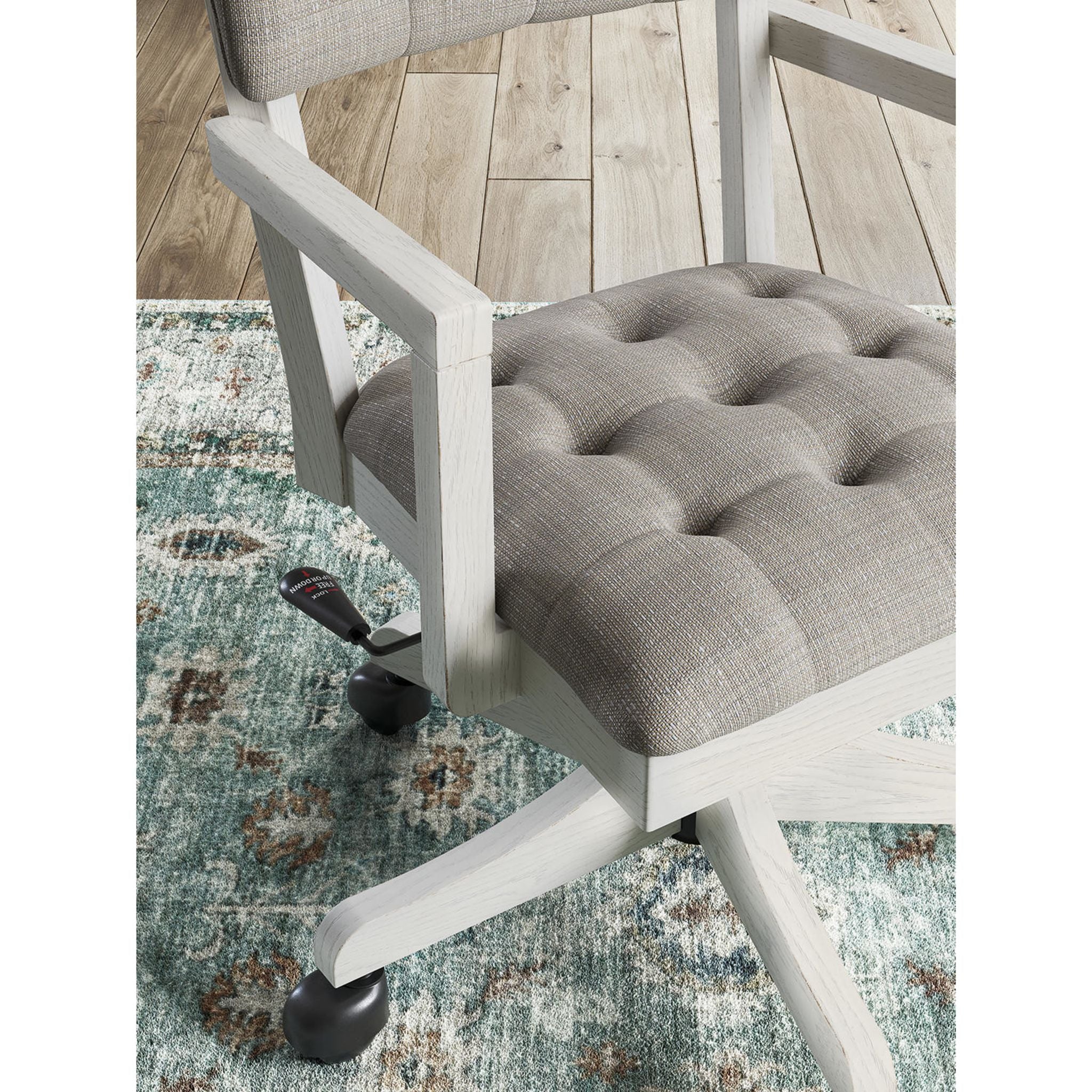 Robbinsdale Office Chair - Antique White - Image 6