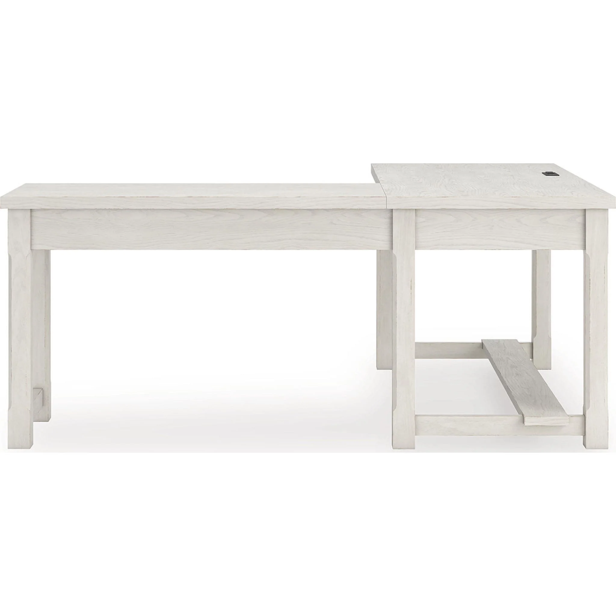 Robbinsdale L-Desk - Antique White - Image 6