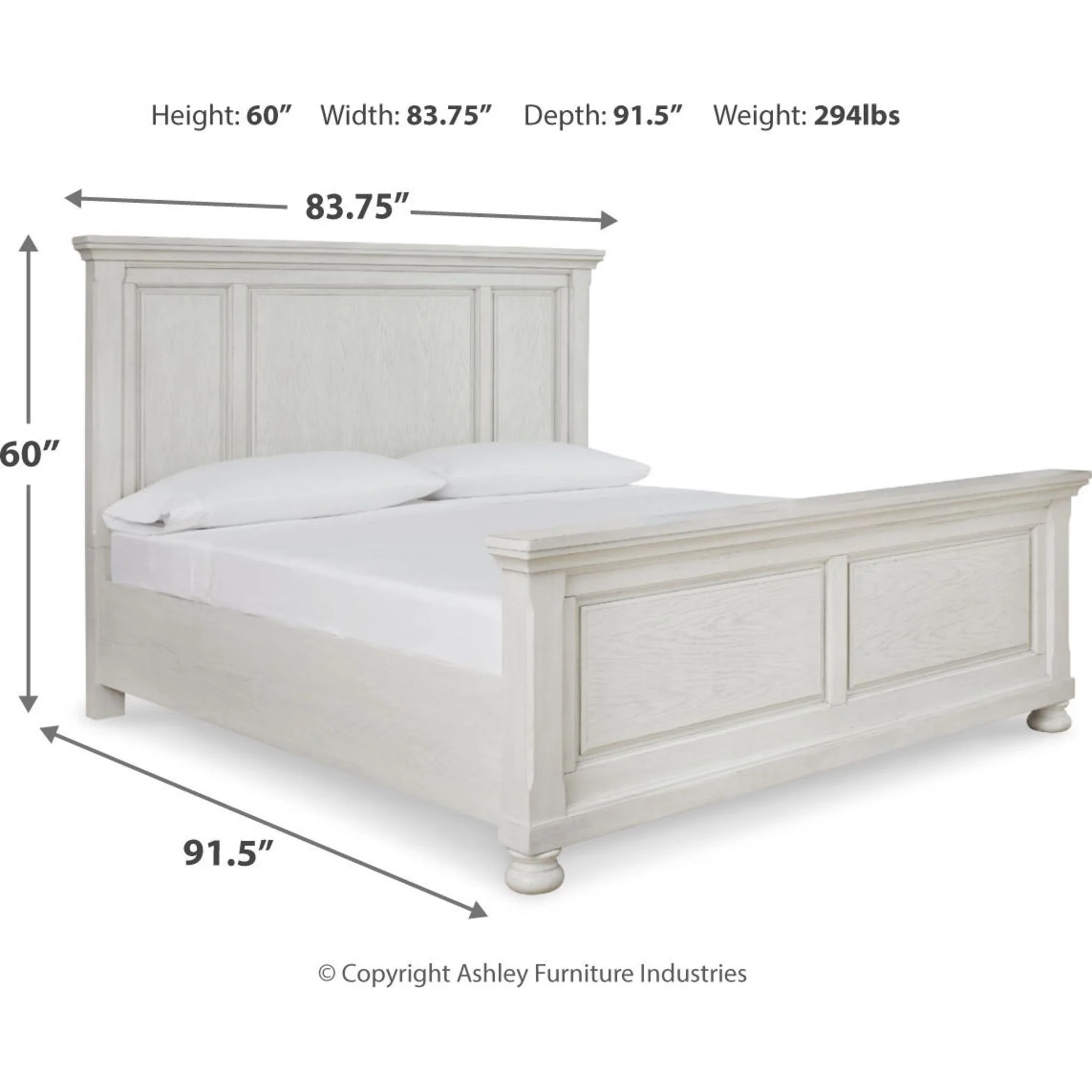Robbinsdale Panel Bed - Image 24