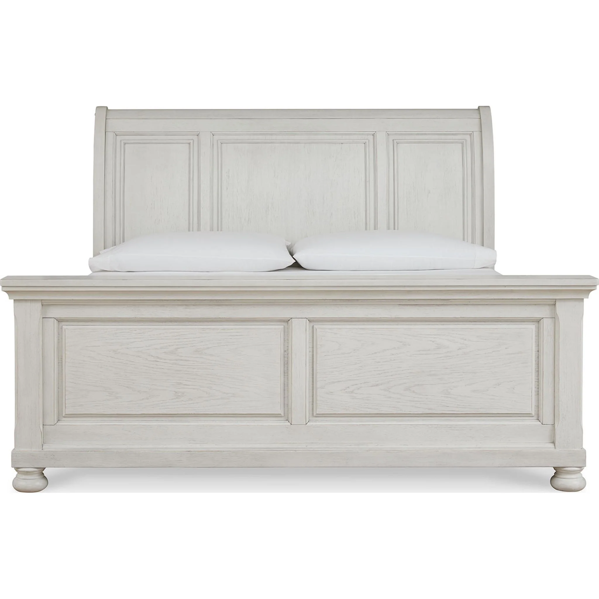 Robbinsdale Sleigh Bed - Antique White - Image 19