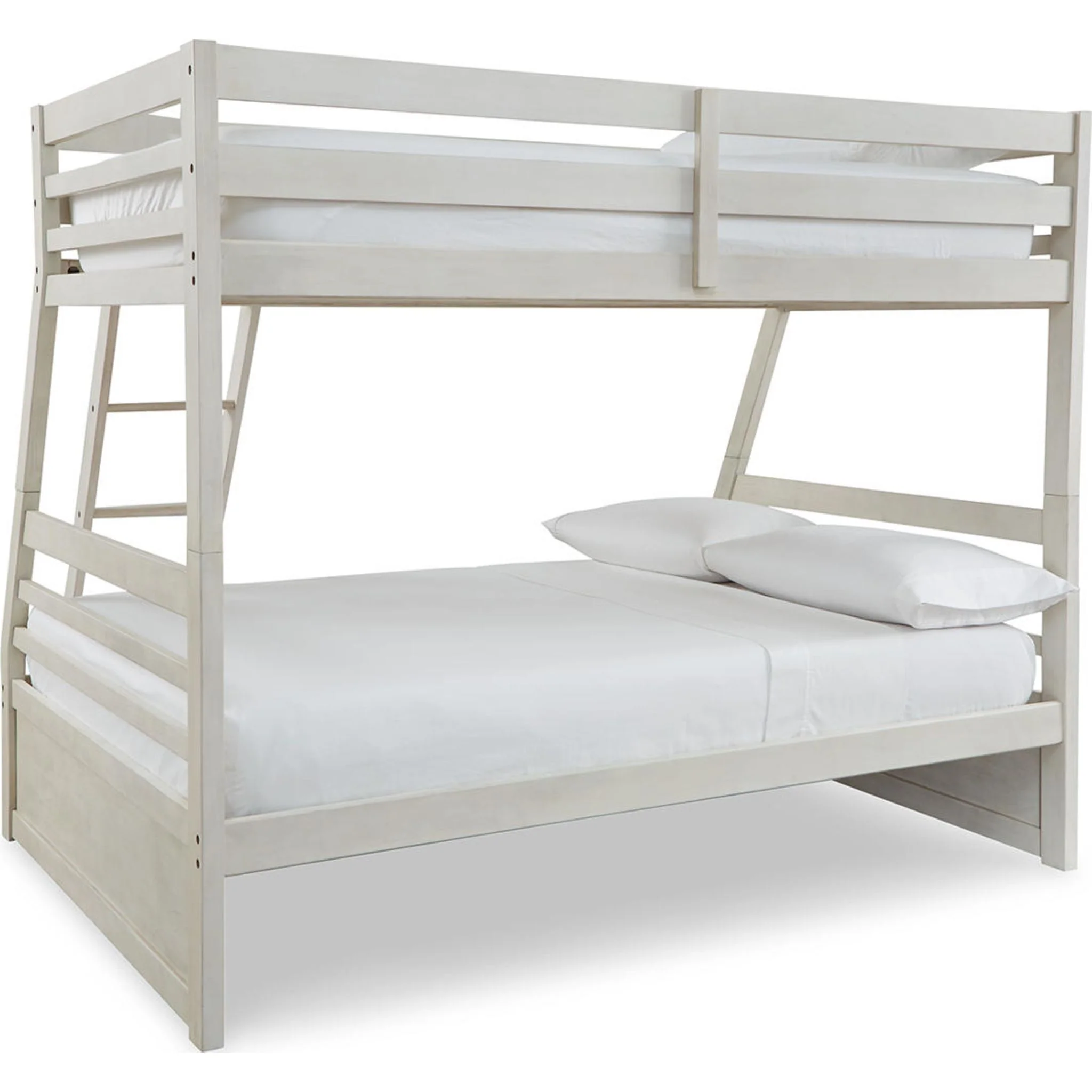 Robbinsdale Twin/Full Bunk Bed with Storage - Antique White - Image 11