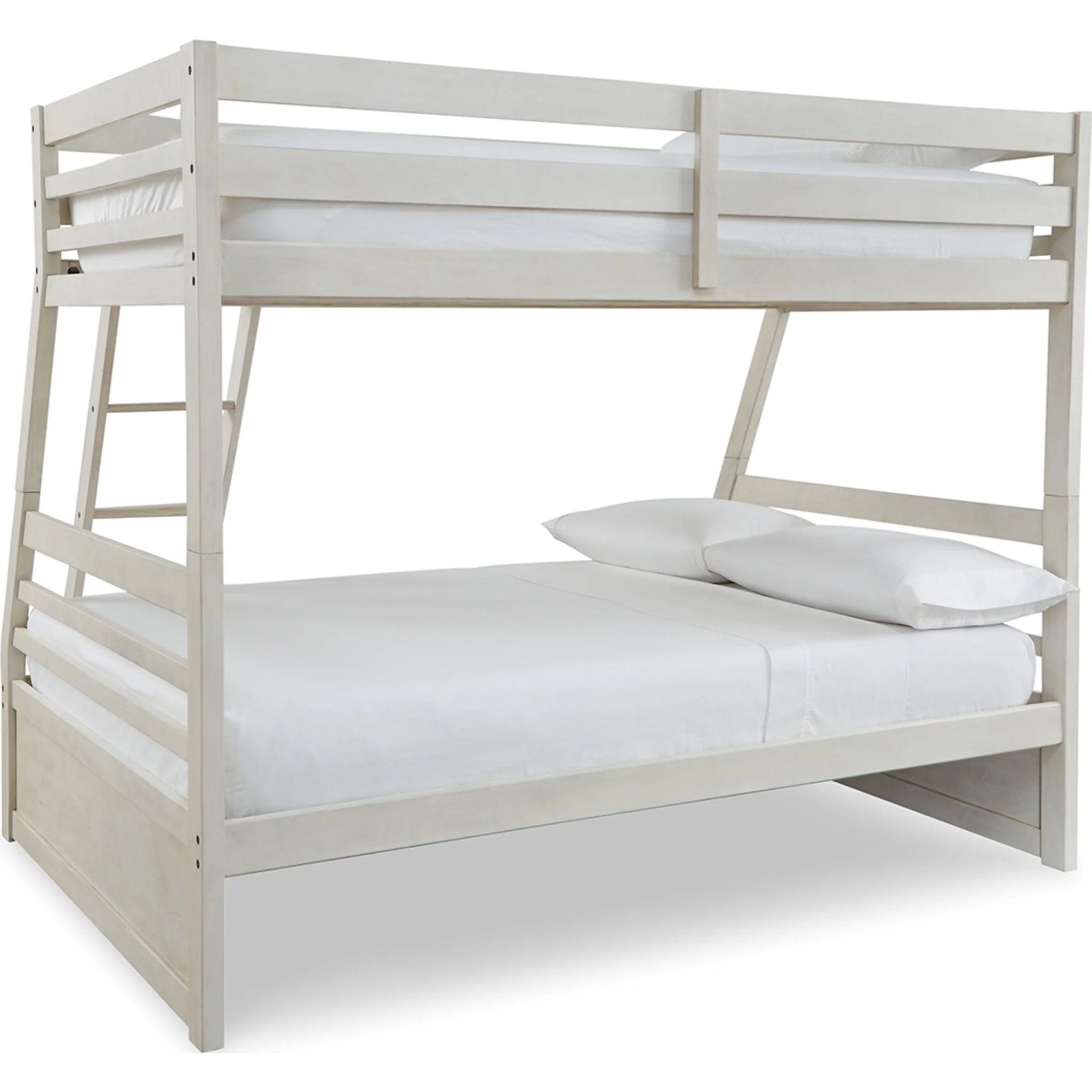 Robbinsdale Twin/Full Bunk Bed with Storage - Antique White - Image 6