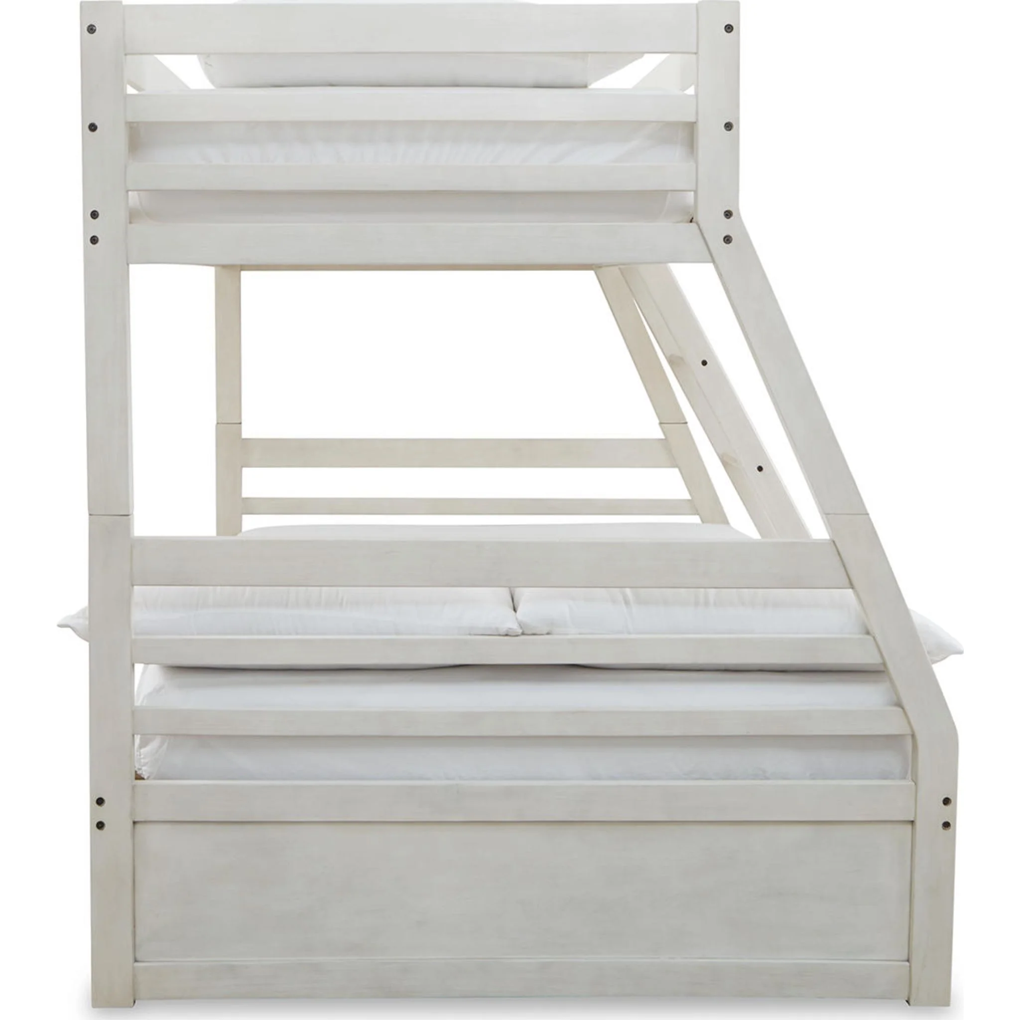 Robbinsdale Twin/Full Bunk Bed - Antique White - Image 14