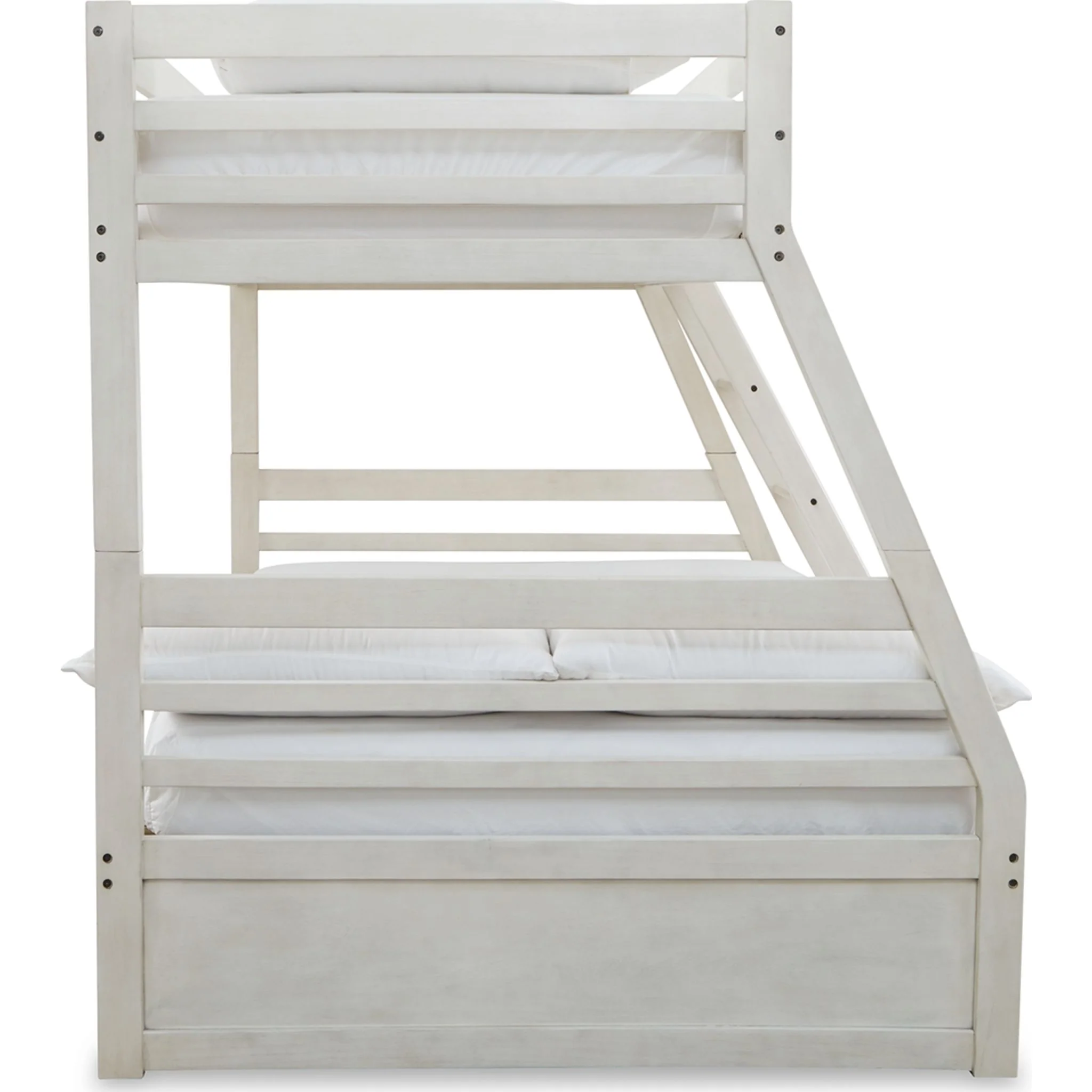 Robbinsdale Twin/Full Bunk Bed - Antique White - Image 5