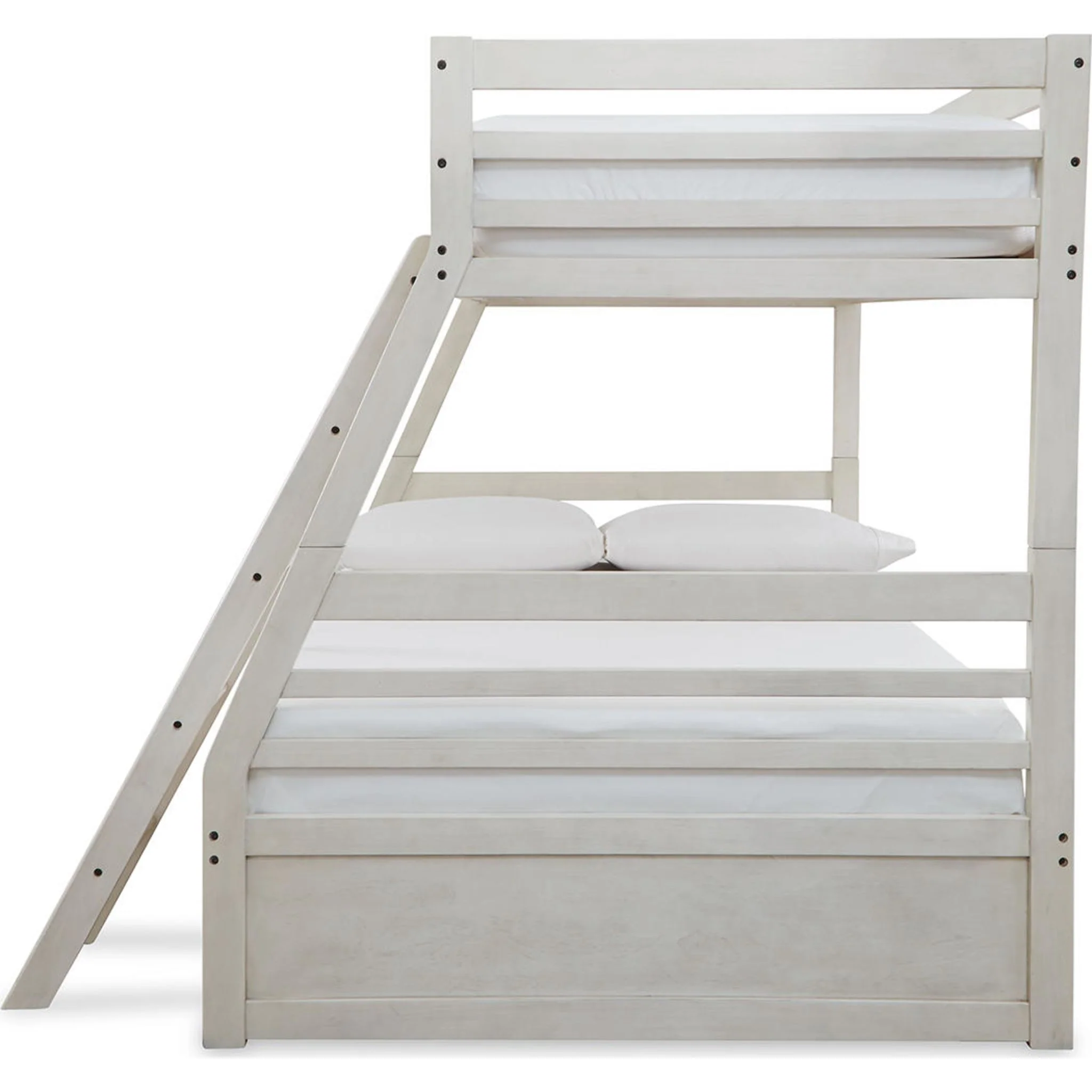 Robbinsdale Twin/Full Bunk Bed - Antique White - Image 9