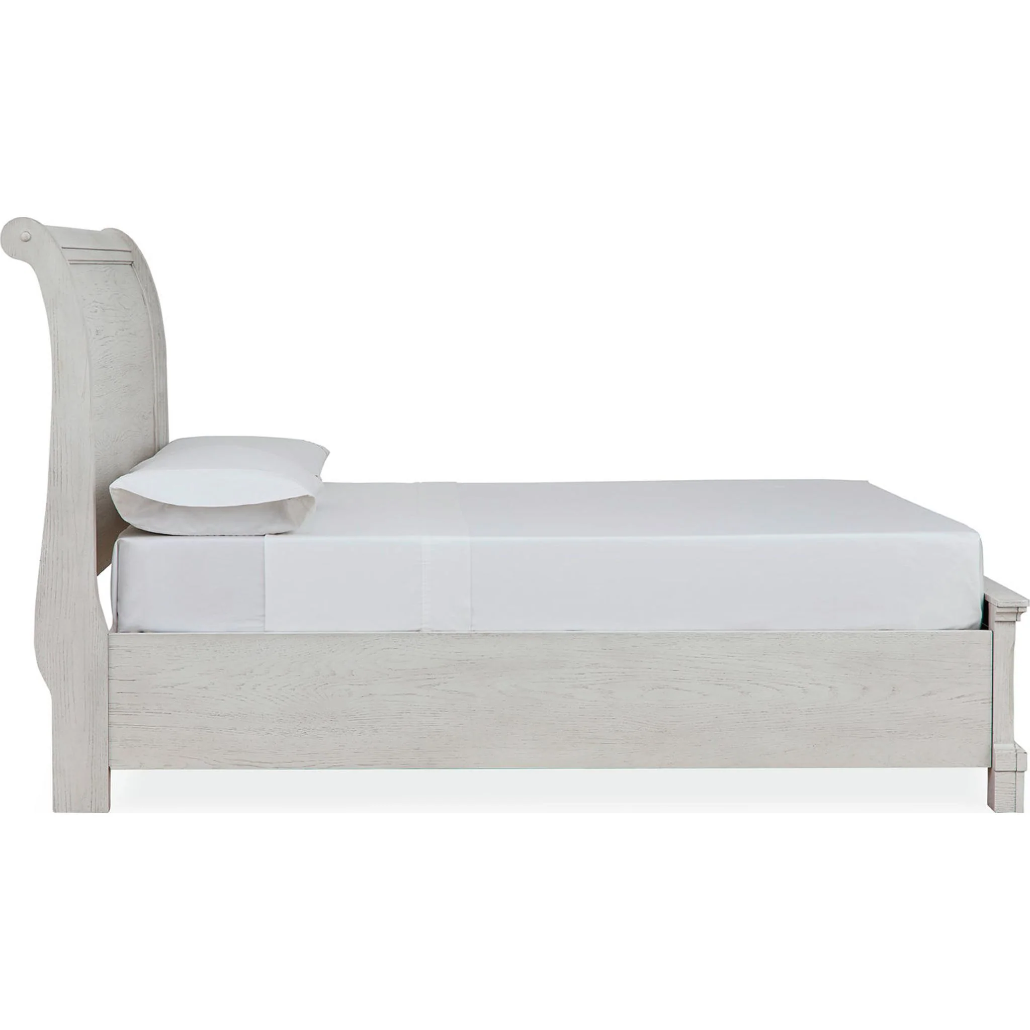 Robbinsdale Sleigh Storage Bed - Antique White - Image 26