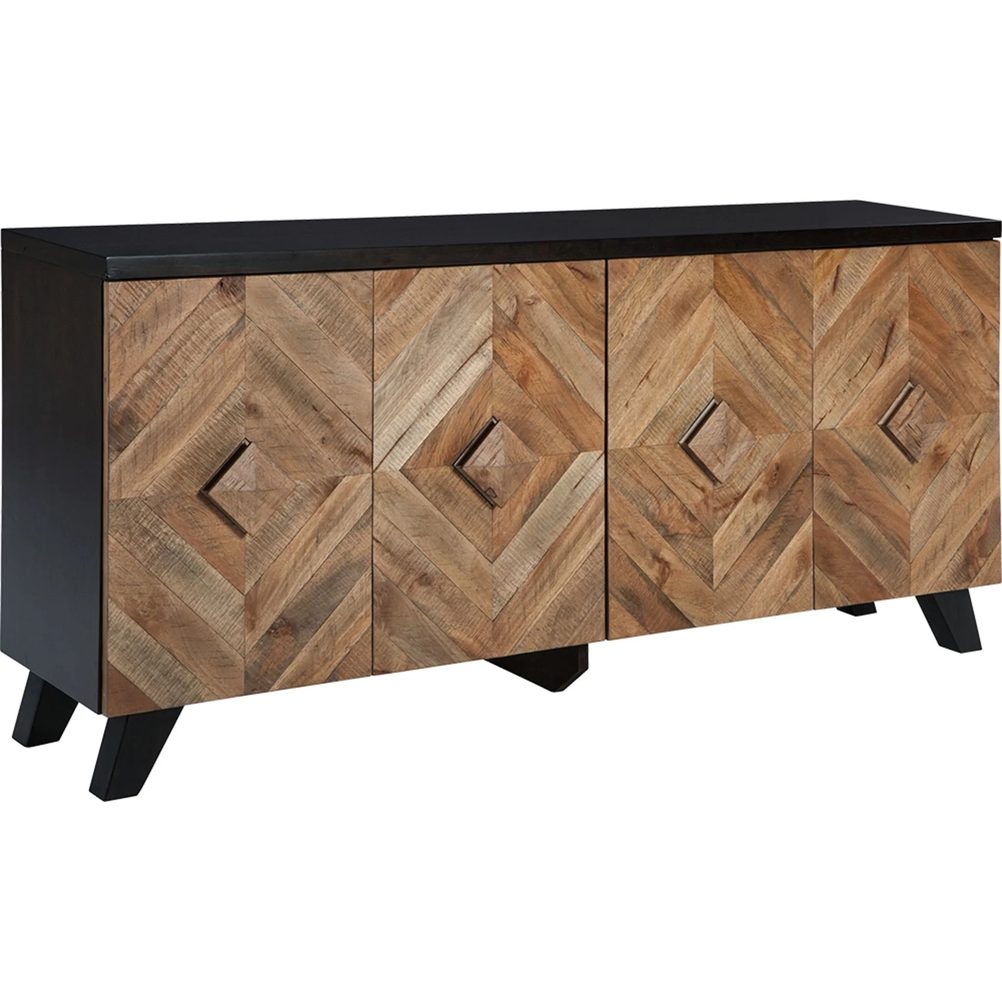 Robin Ridge Cabinet - Two-tone Brown