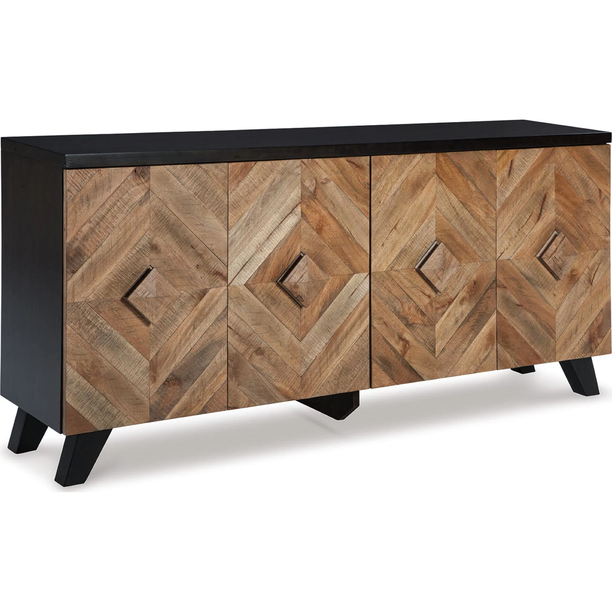 Robin Ridge Cabinet - Two-tone Brown - Image 7