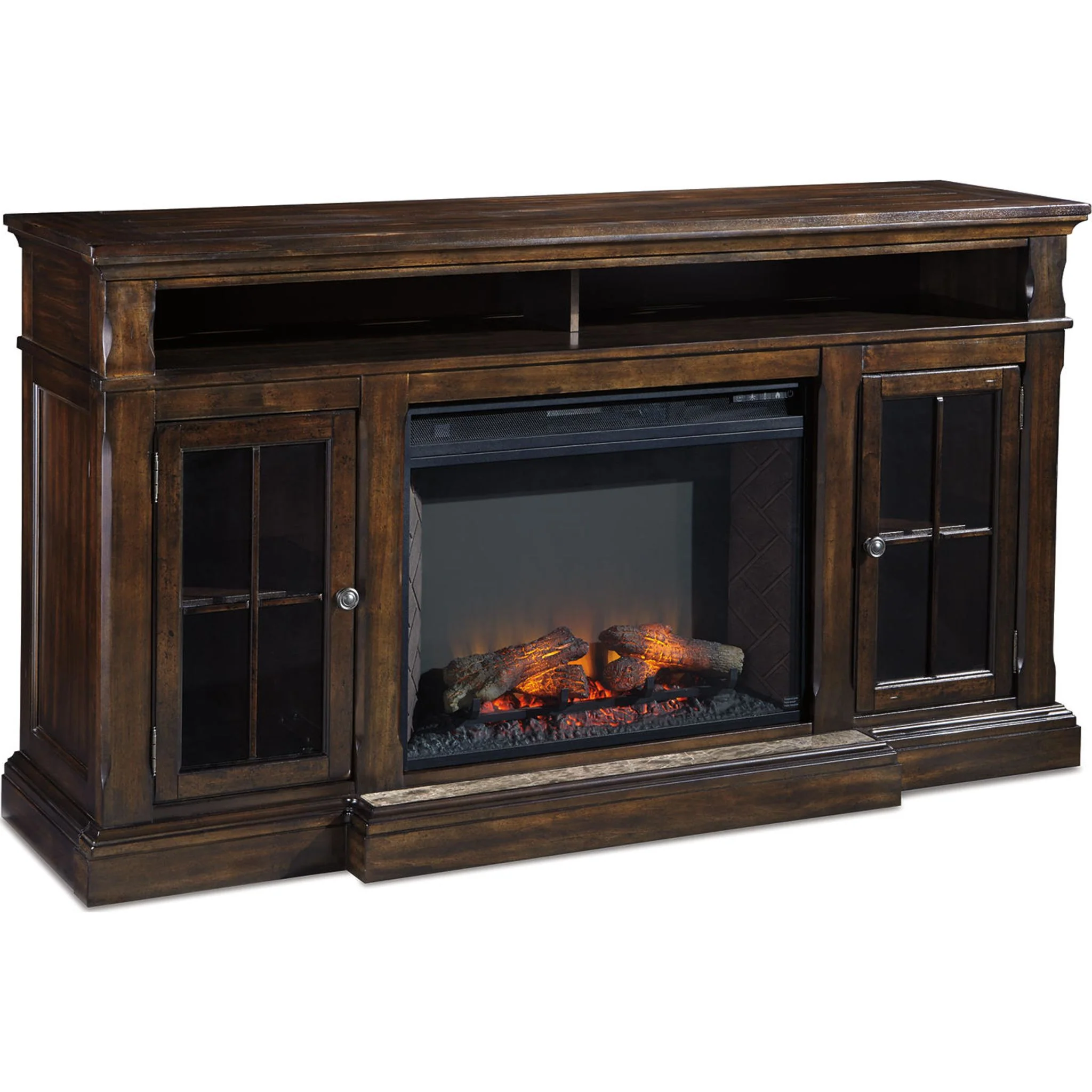 Roddinton TV Stand - Dark Brown - Image 21