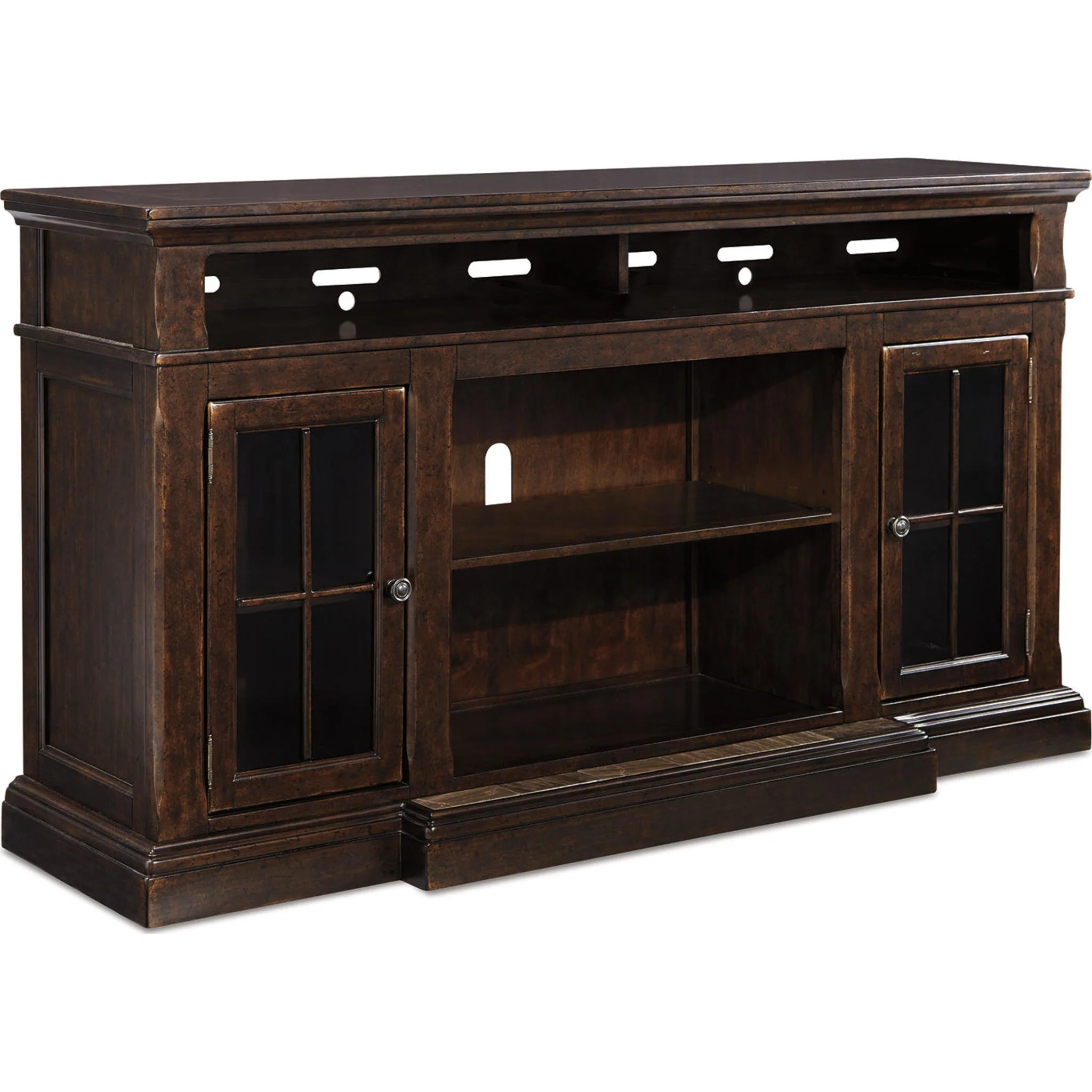 Roddinton TV Stand - Dark Brown - Image 32