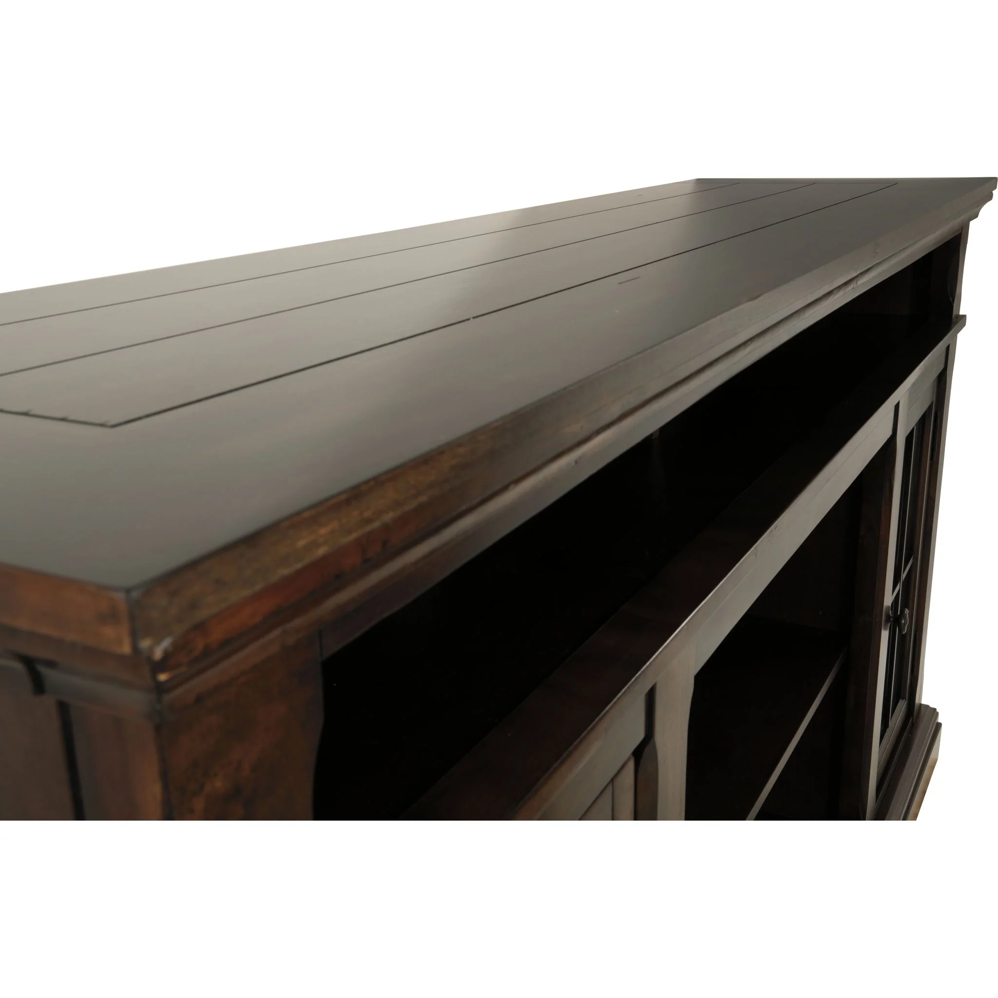 Roddinton TV Stand - Dark Brown - Image 5