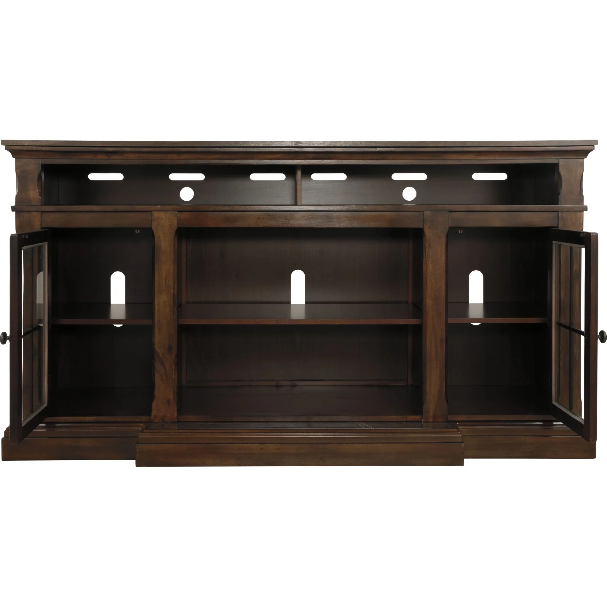 Roddinton TV Stand - Dark Brown - Image 7