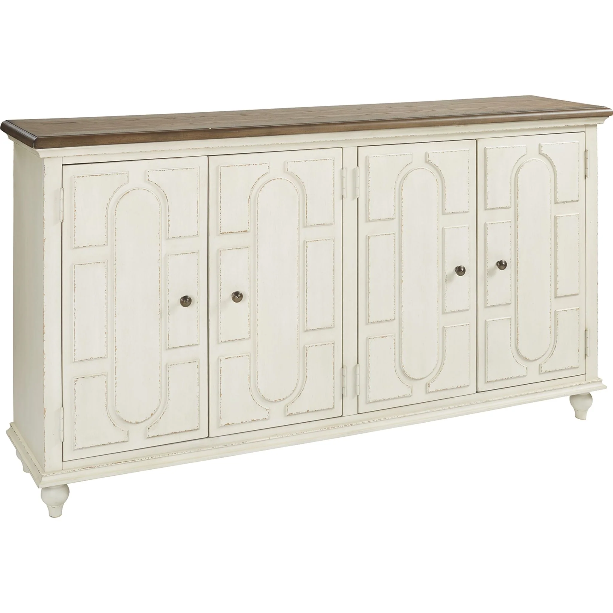 Roranville Cabinet - Antique White