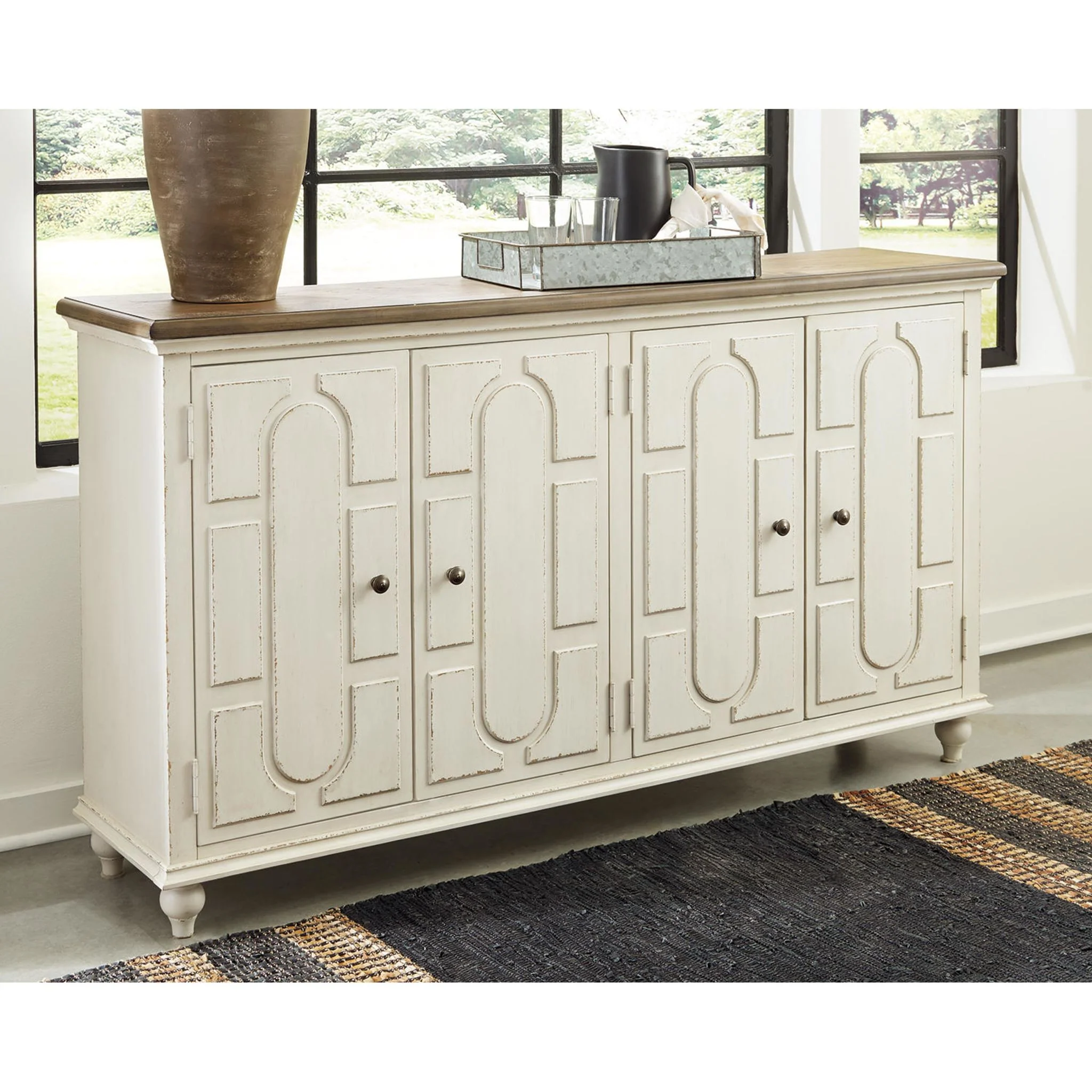 Roranville Cabinet - Antique White - Image 22
