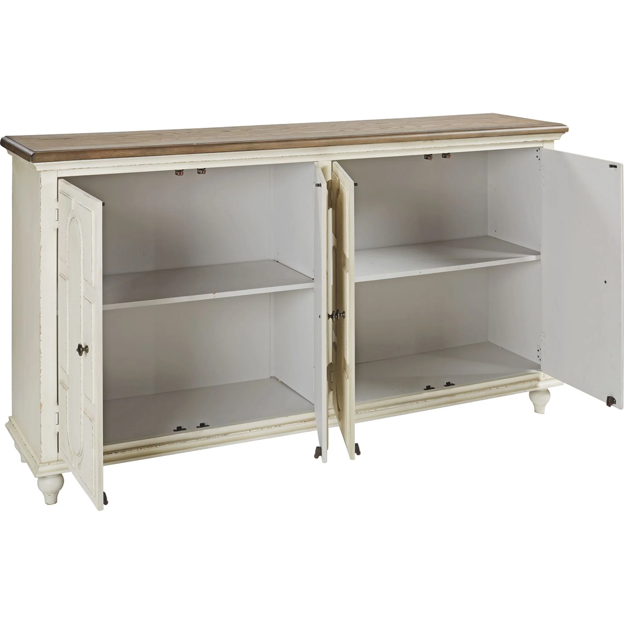 Roranville Cabinet - Antique White - Image 7