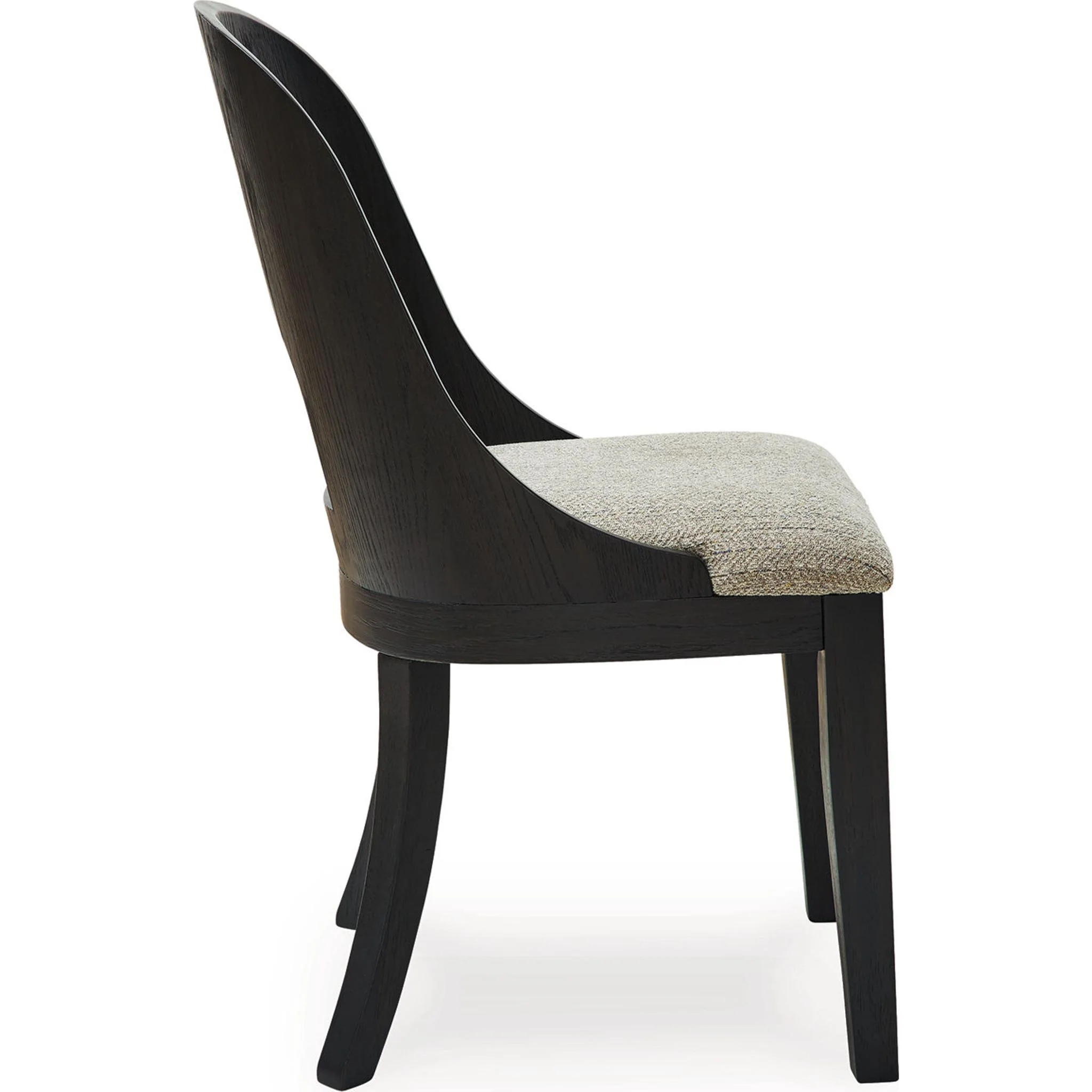 Rowanbeck Dining Chair - Gray/Black - (D821-01) - Image 4