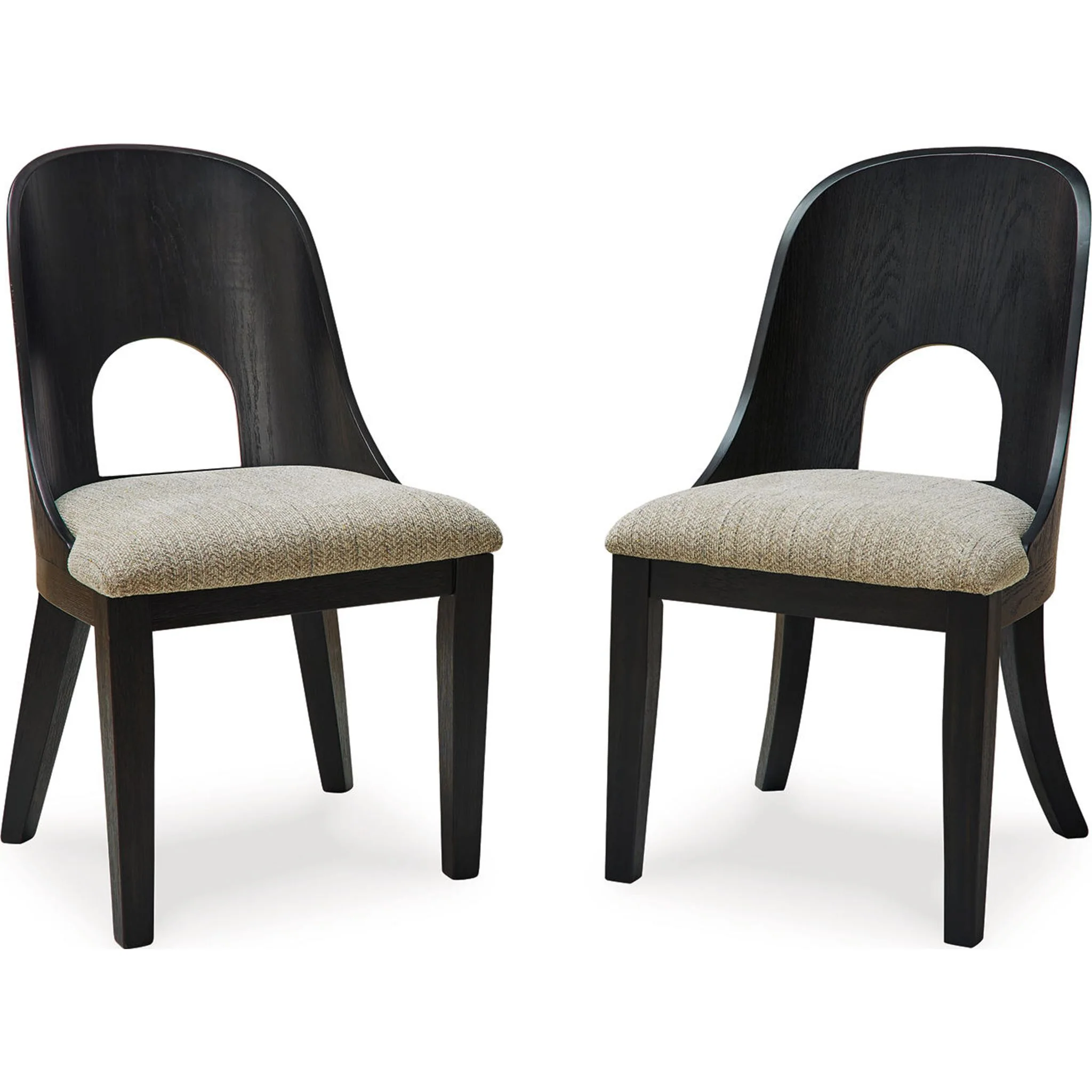 Rowanbeck Dining Chair - Gray/Black - (D821-01) - Image 6