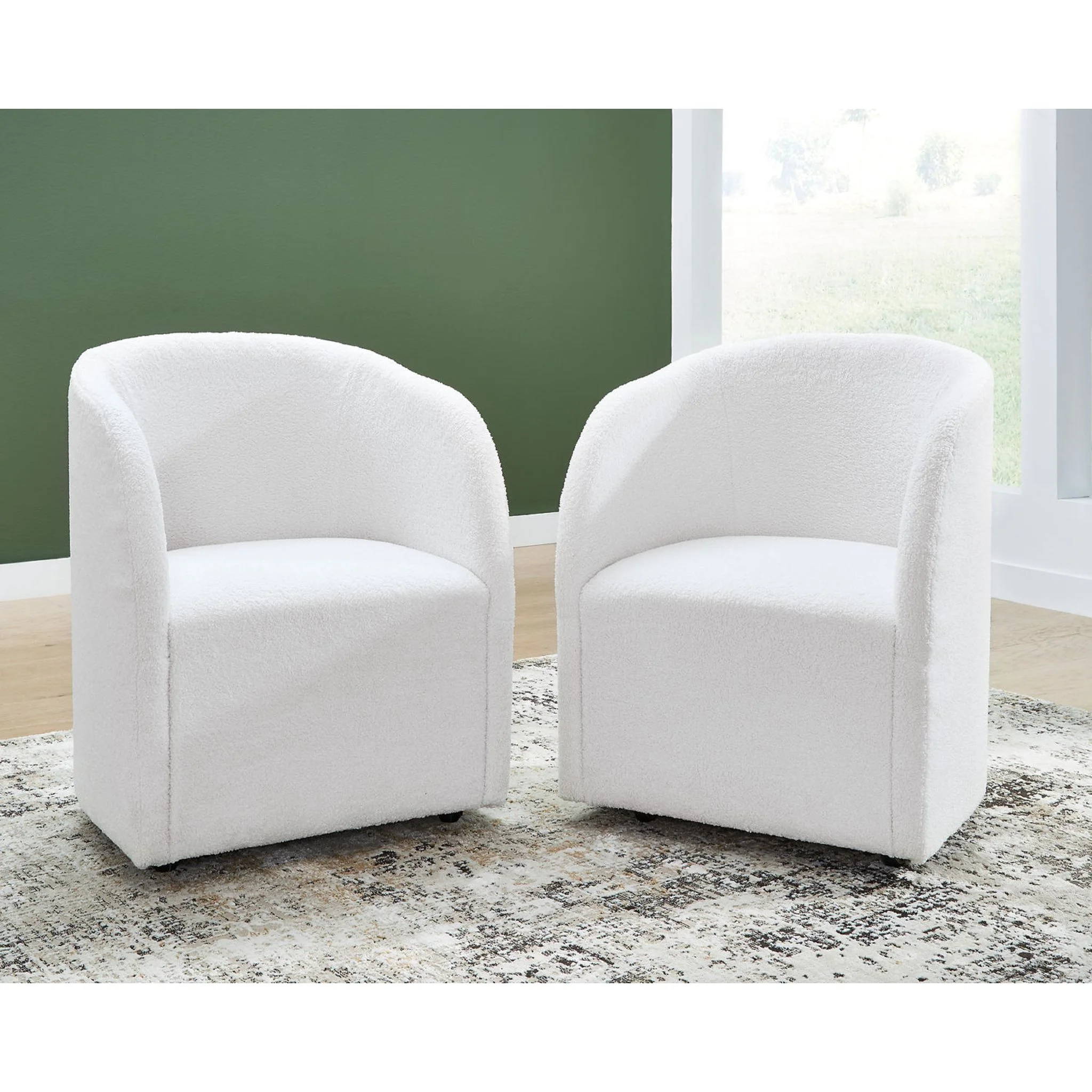 Rowanbeck Dining Chair - Ivory - (D821-02A) - Image 13