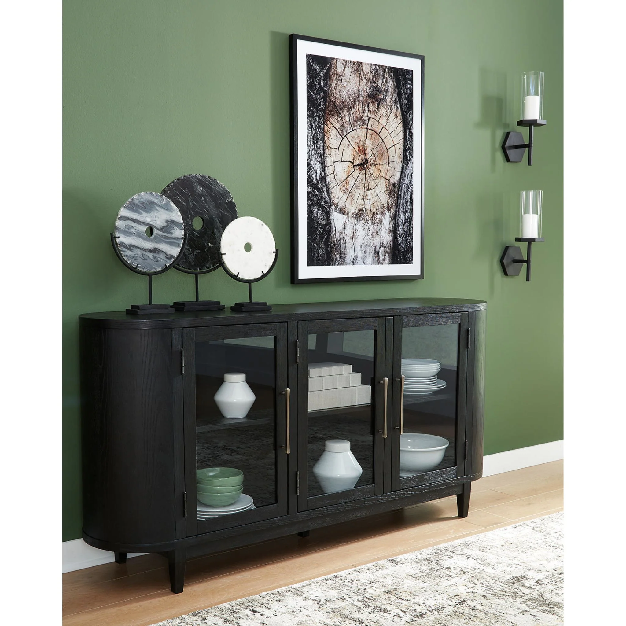 Rowanbeck Dining Server - Black - (D821-60) - Image 2