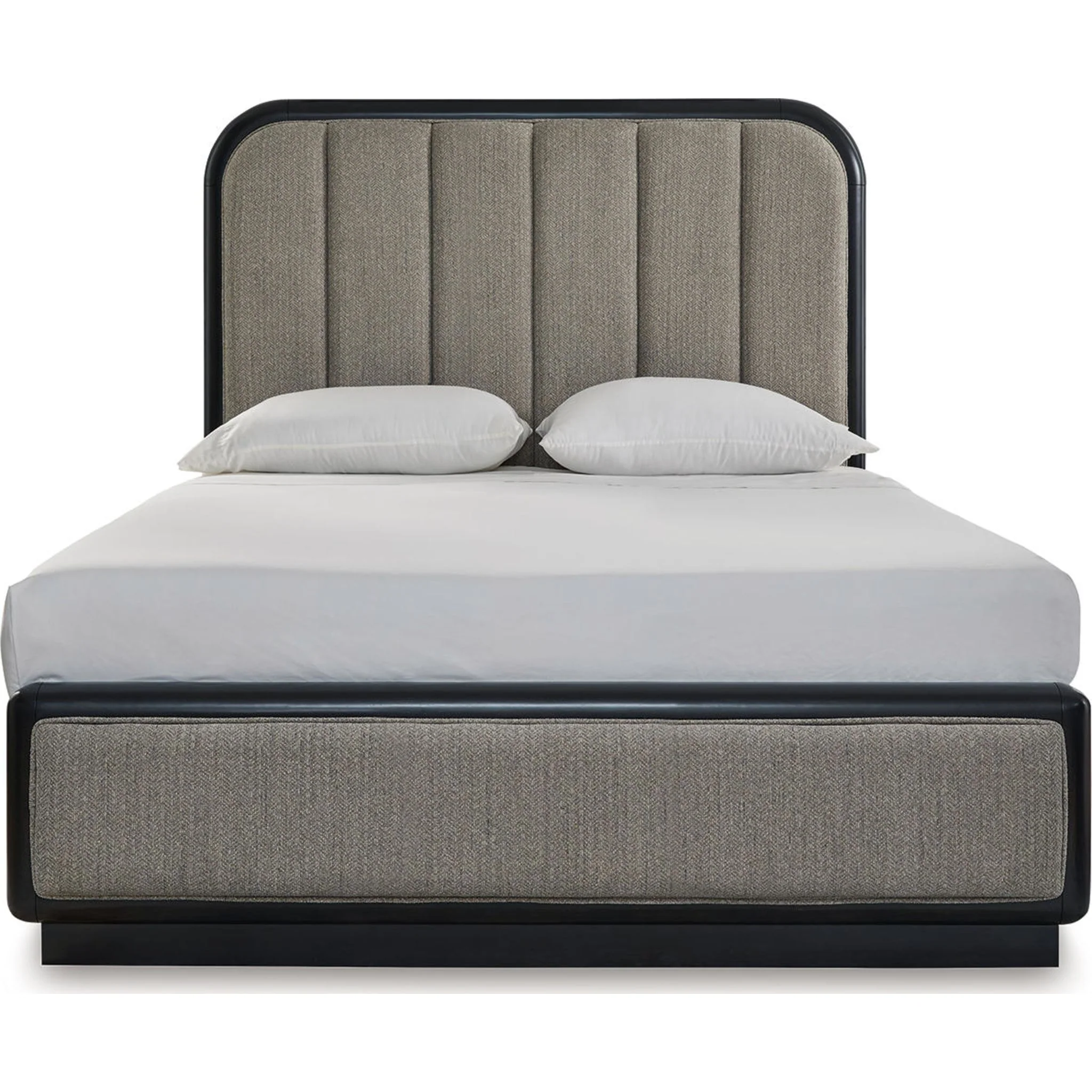Rowanbeck Panel Bed - Gray/Black - Image 12
