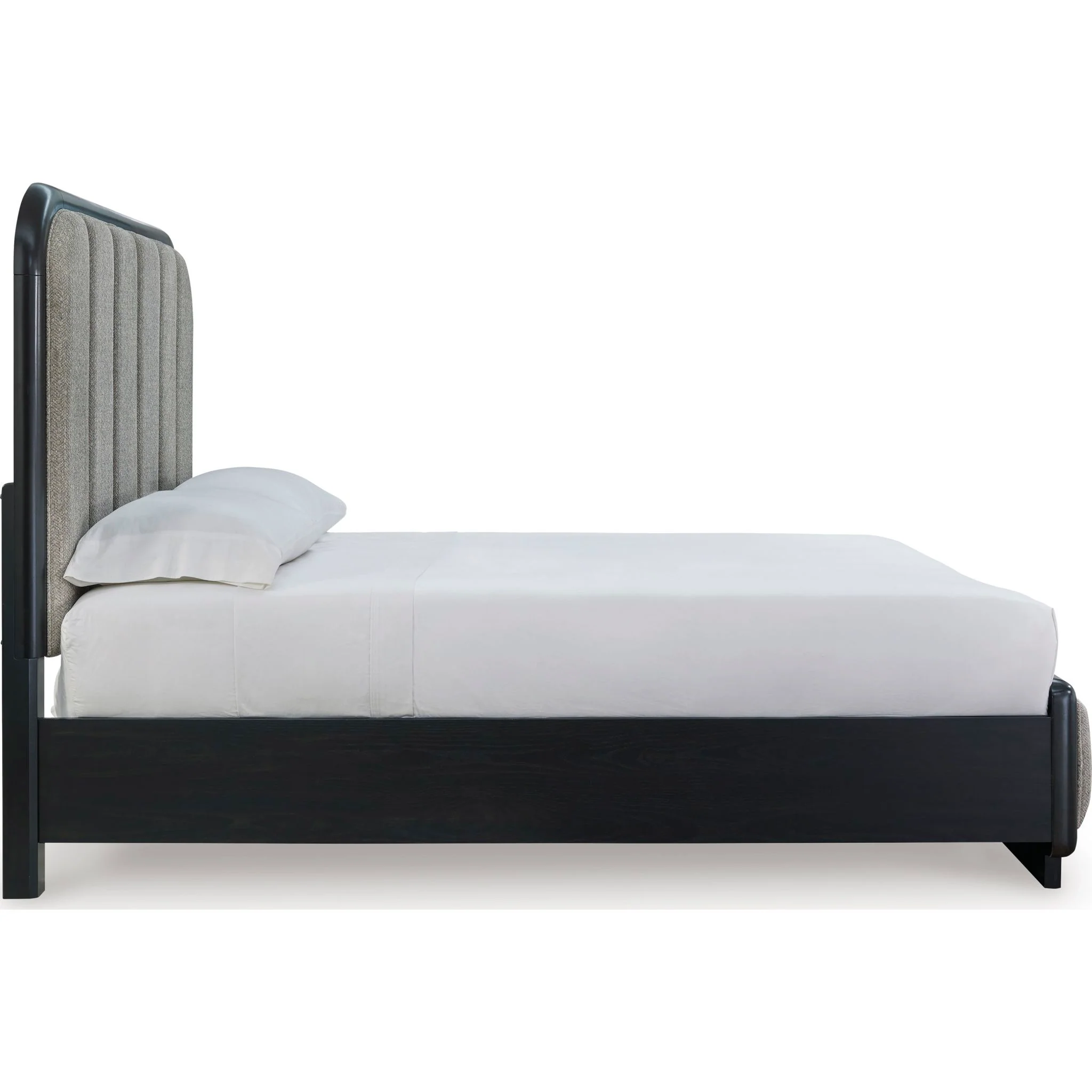 Rowanbeck Panel Bed - Gray/Black - Image 4